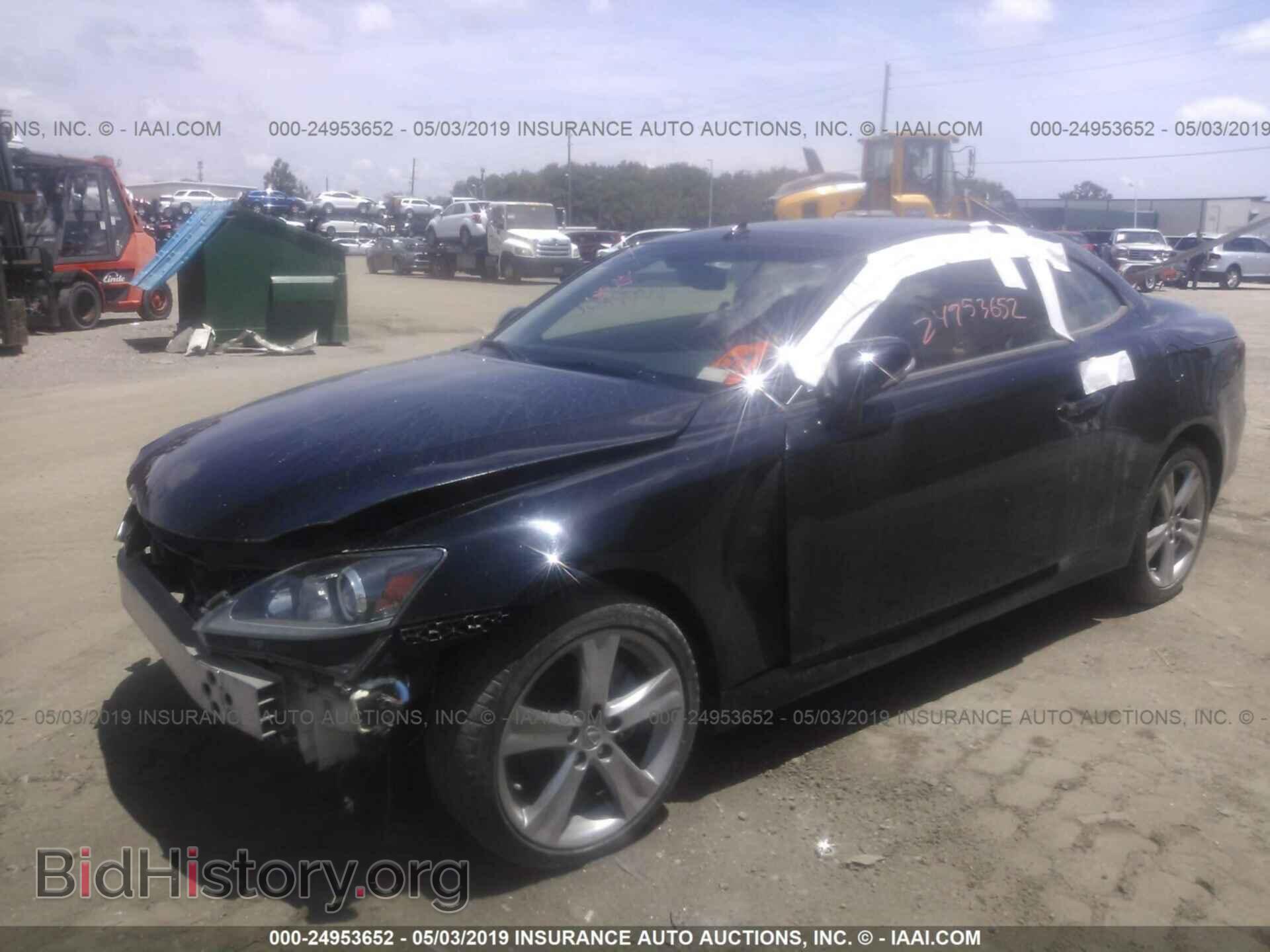2012 LEXUS IS - VIN: JTHFF2C25C2526245 - Photo 2