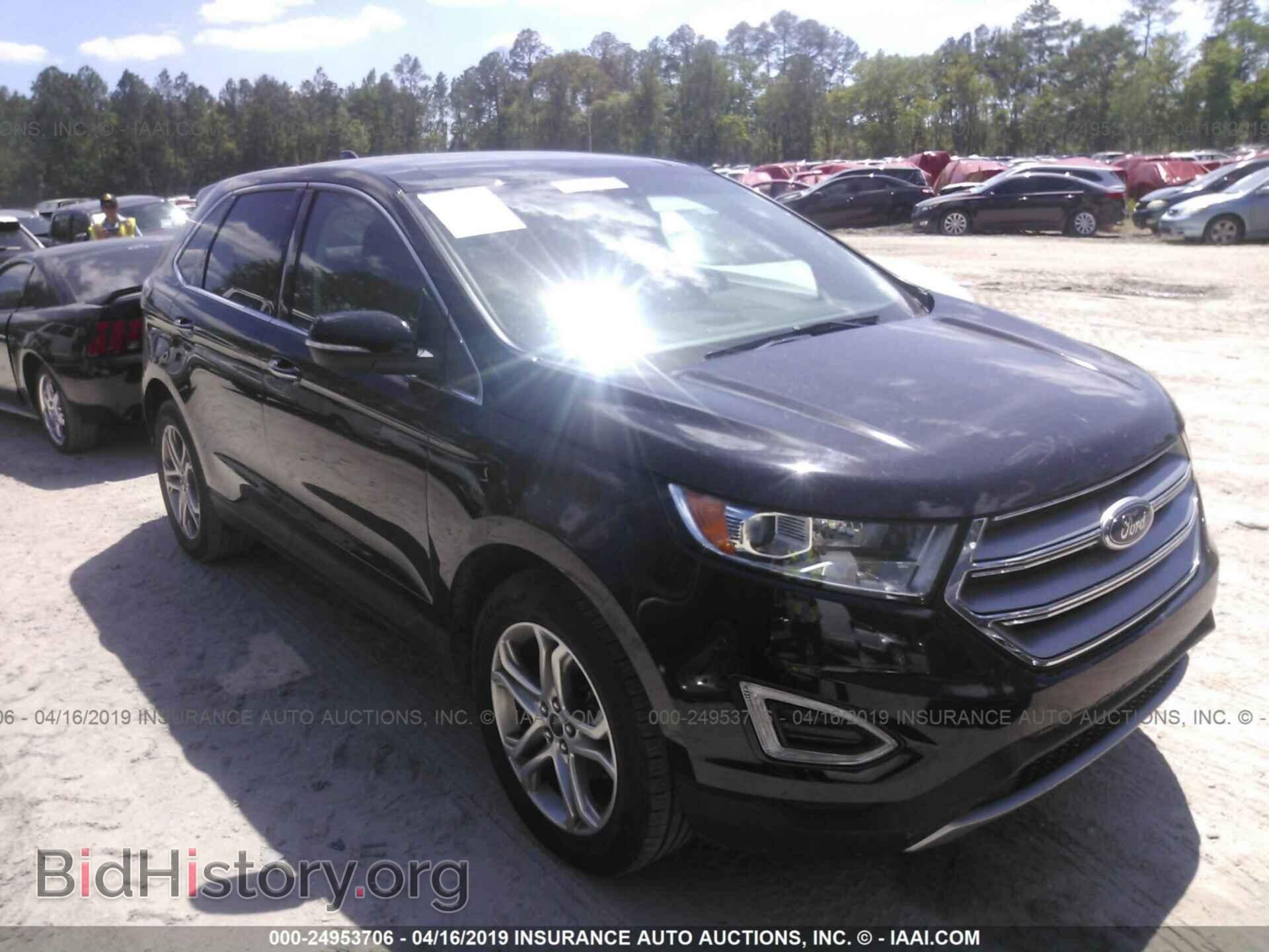 Фотография 2FMPK3K93JBB41372 - FORD EDGE 2018