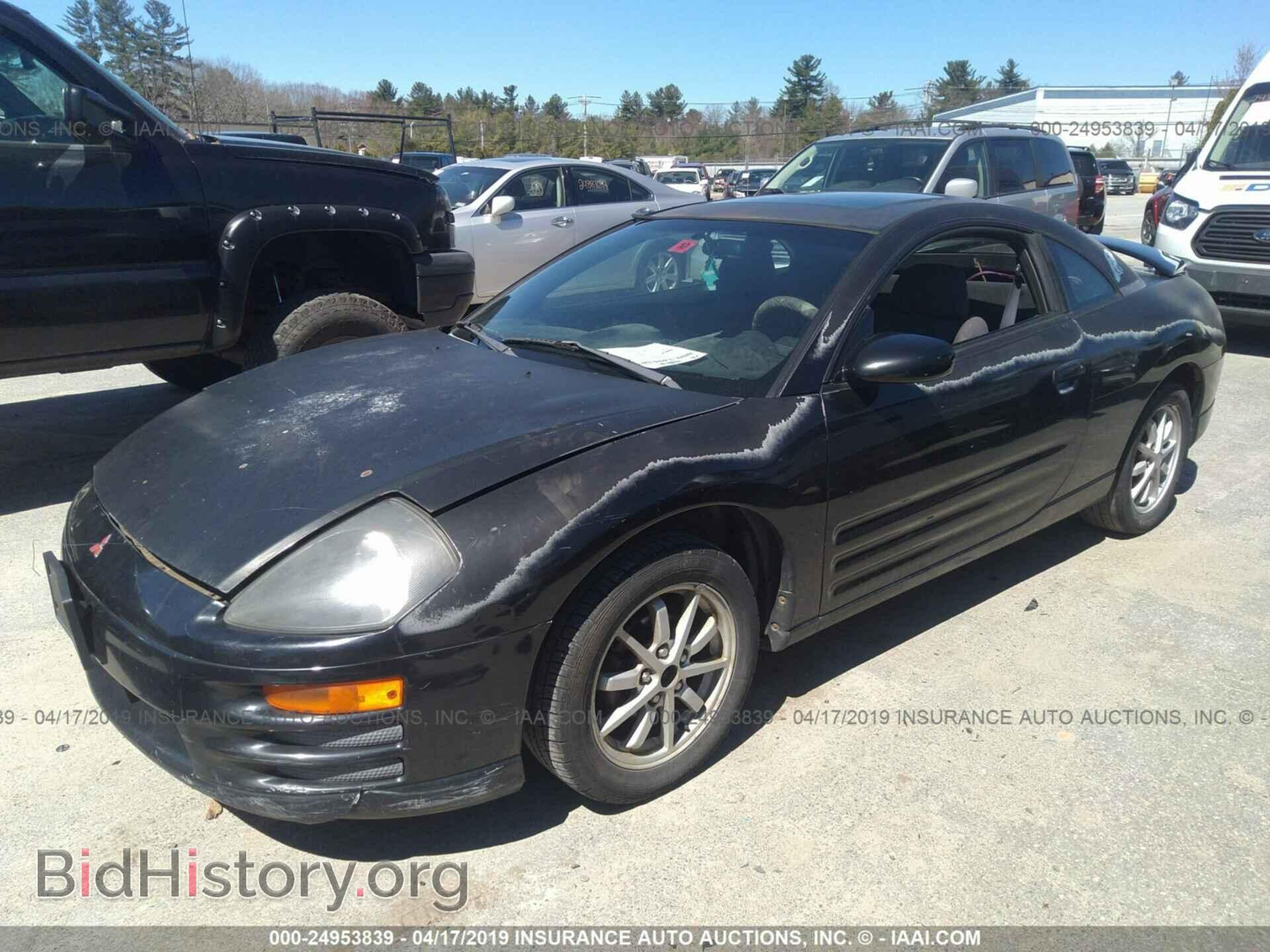 2001 MITSUBISHI ECLIPSE - VIN: 4A3AC44G31E229798 - Фото 2