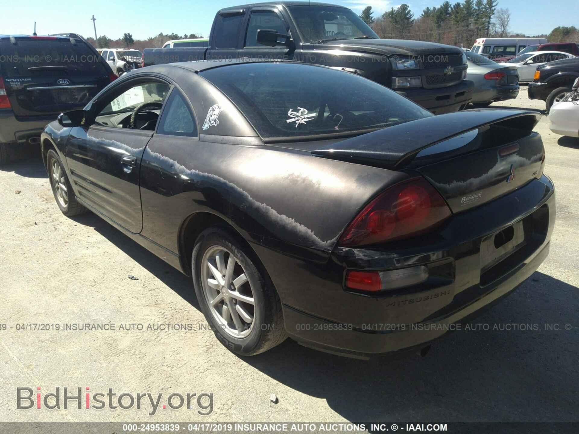 2001 MITSUBISHI ECLIPSE - VIN: 4A3AC44G31E229798 - Фото 3