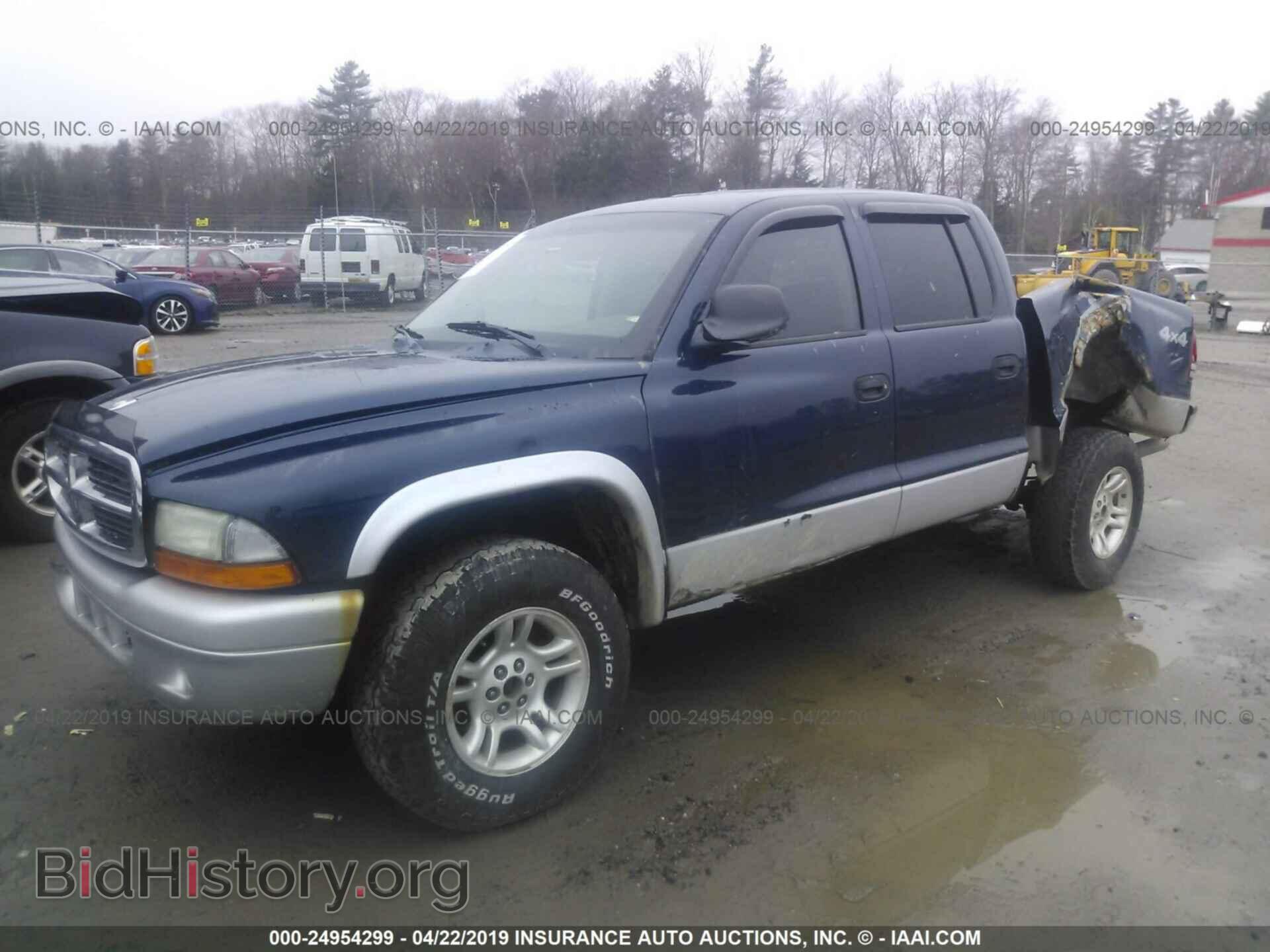 2004 DODGE DAKOTA - VIN: 1D7HG48N64S709697 - Фото 2