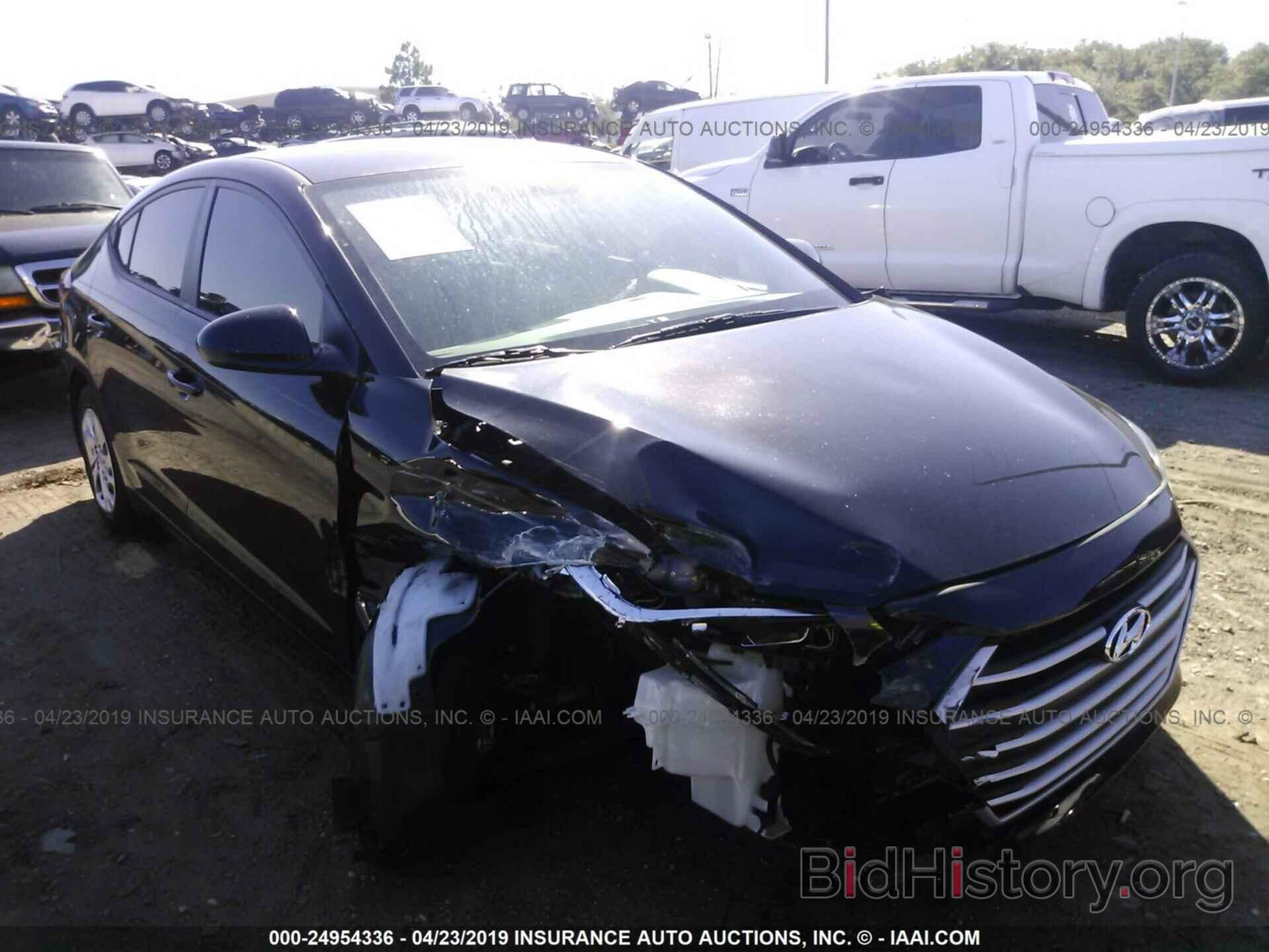 Photo KMHD74LF1HU126615 - HYUNDAI ELANTRA 2017