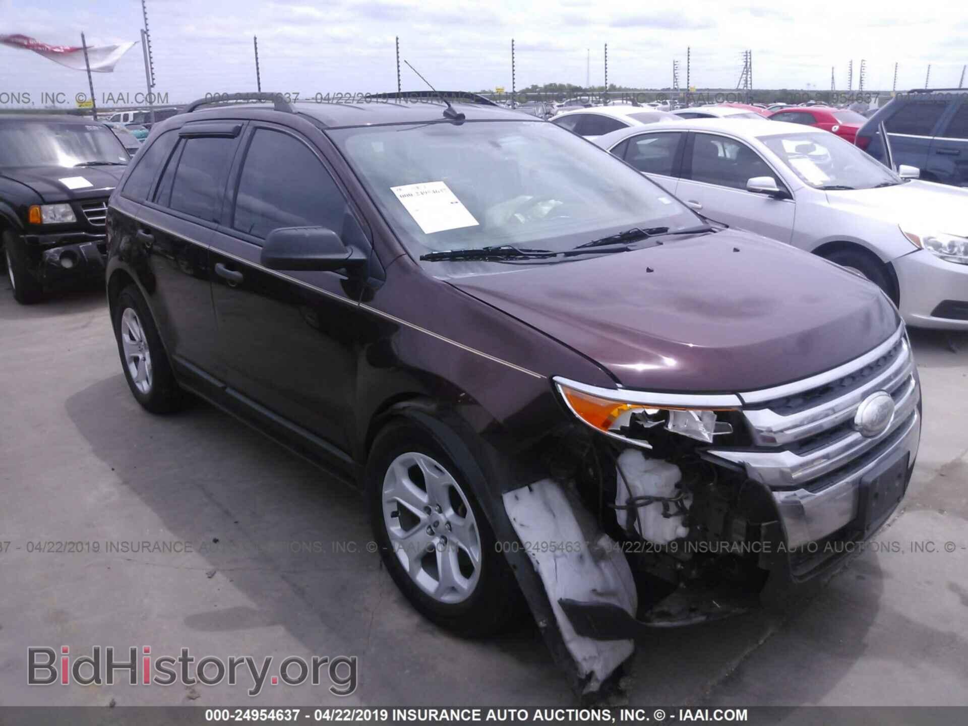 Фотография 2FMDK3G96CBA62860 - FORD EDGE 2012