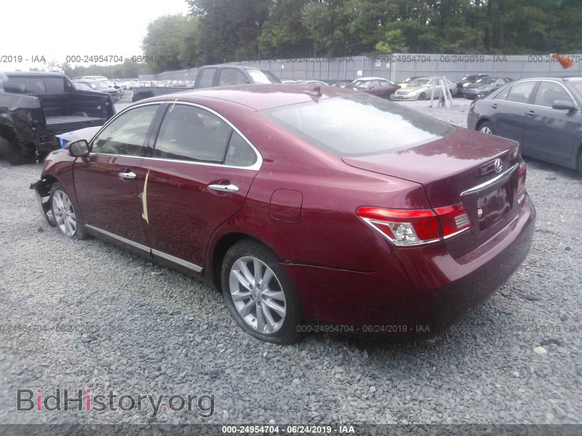 2012 LEXUS ES - VIN: JTHBK1EGXC2502519 - Фото 3