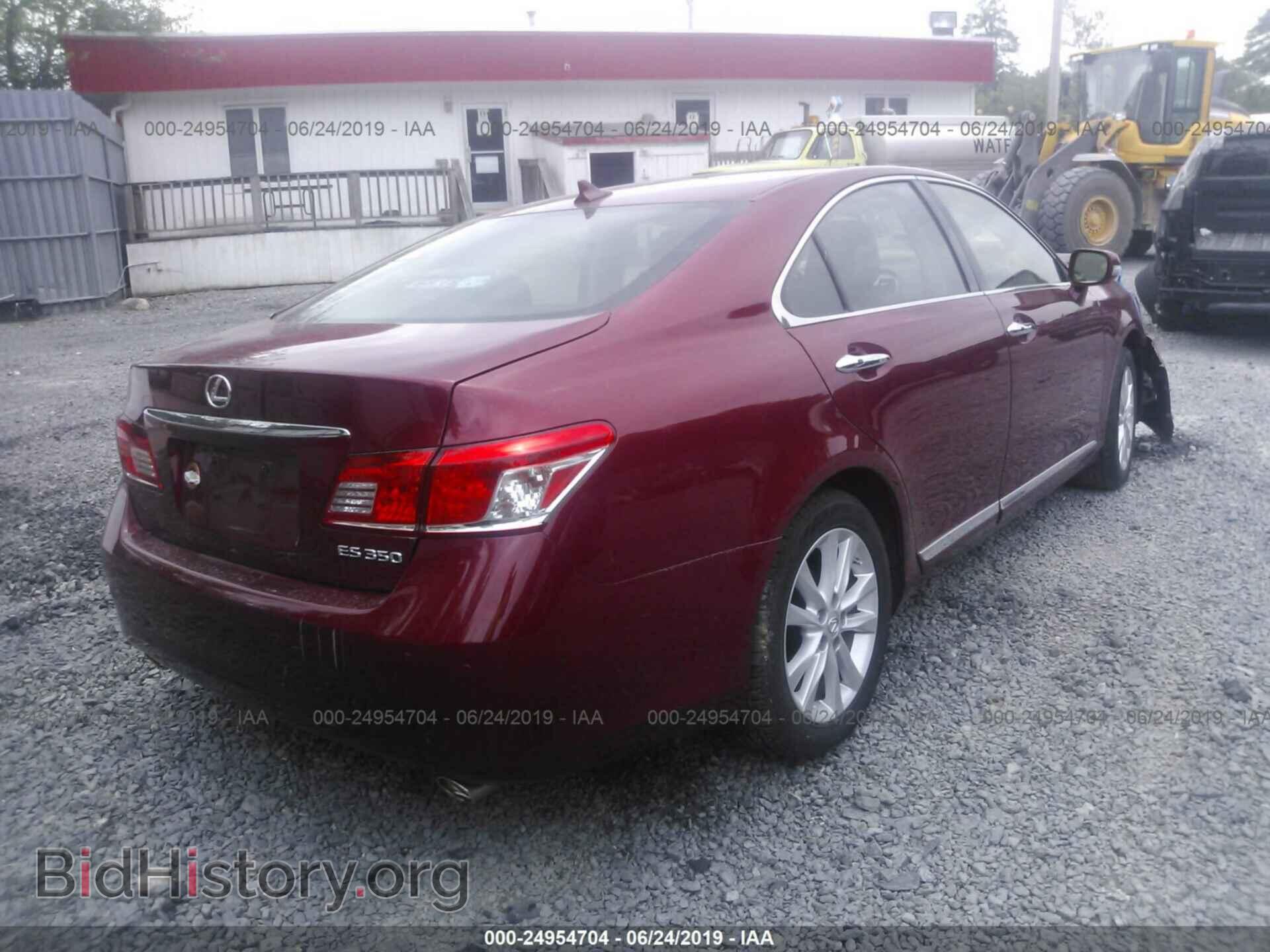 2012 LEXUS ES - VIN: JTHBK1EGXC2502519 - Фото 4