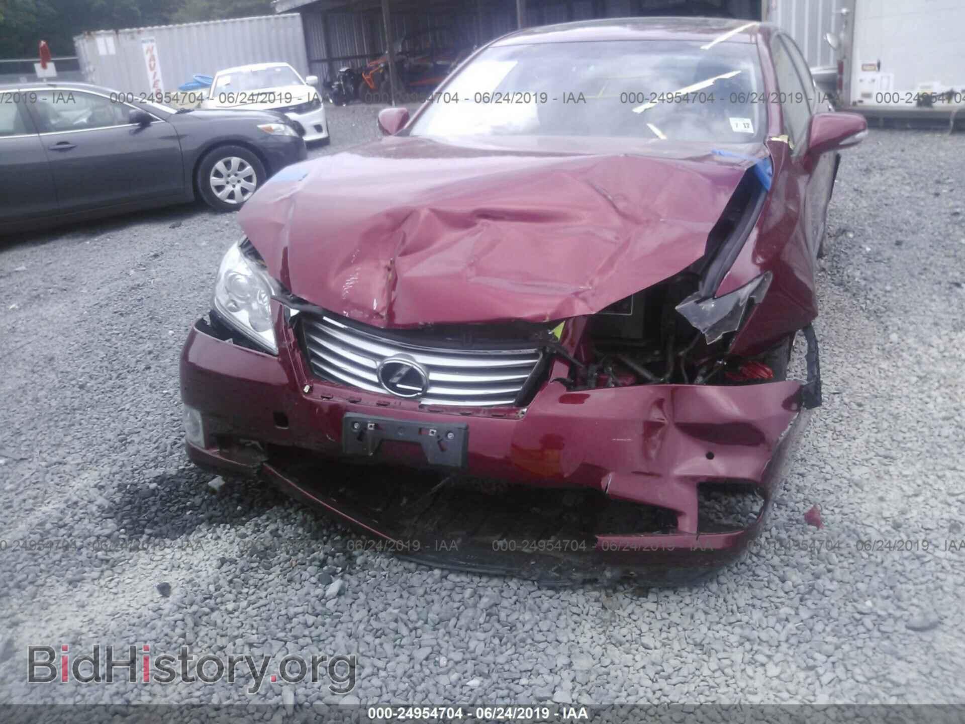 2012 LEXUS ES - VIN: JTHBK1EGXC2502519 - Фото 6