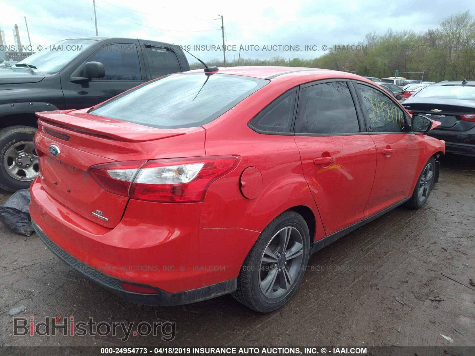 2014 FORD FOCUS - VIN: 1FADP3F25EL450682 - Фото 4