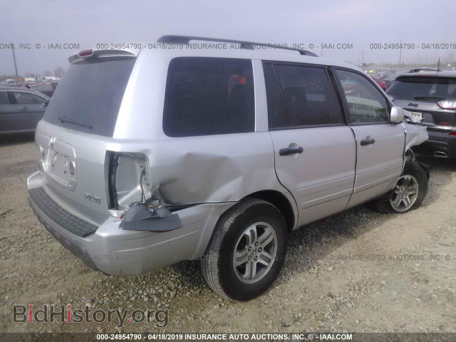 2005 HONDA PILOT - VIN: 5FNYF18425B045304 - Photo 4