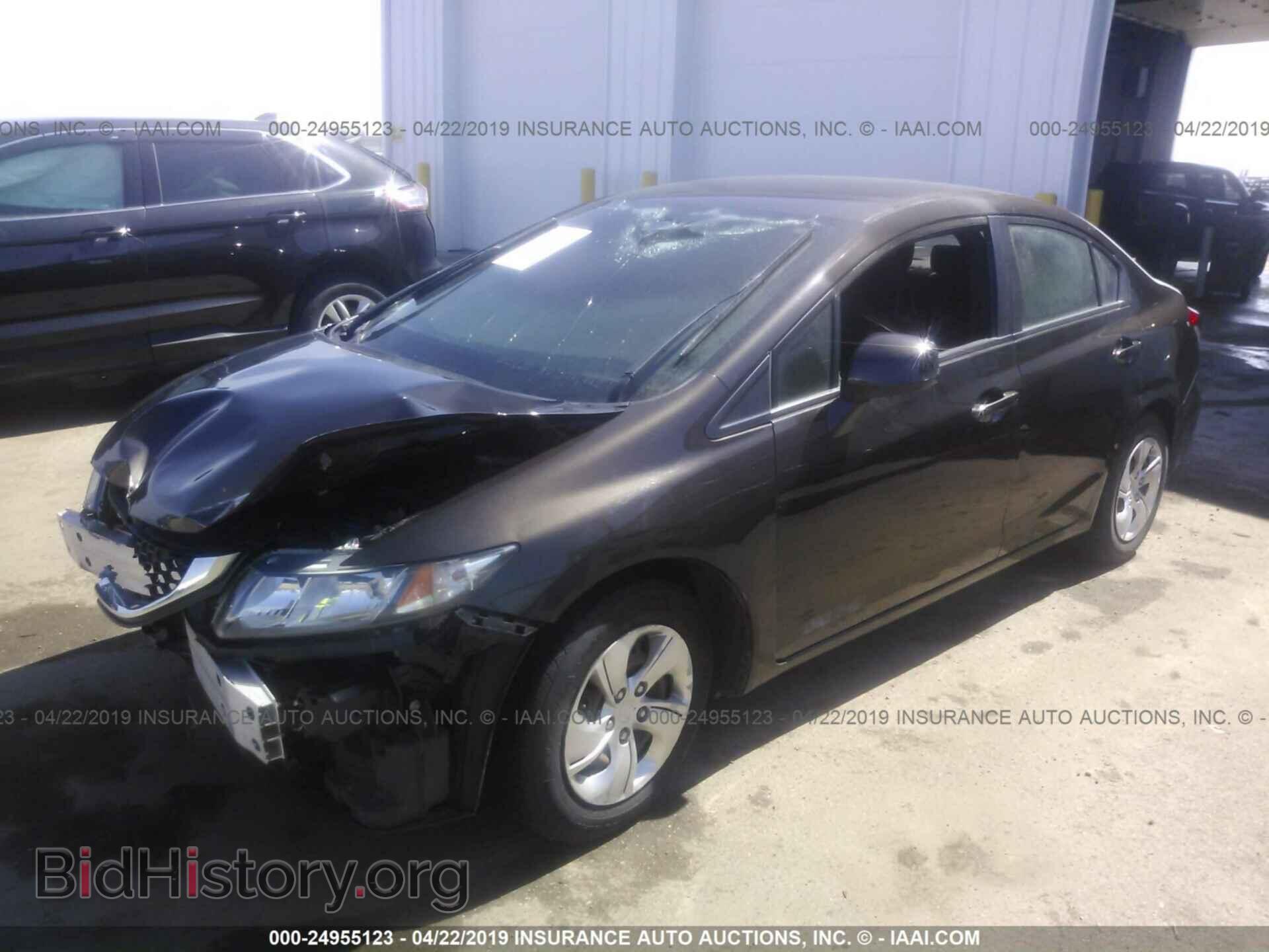 2013 HONDA CIVIC - VIN: 19XFB2F54DE003466 - Фото 2