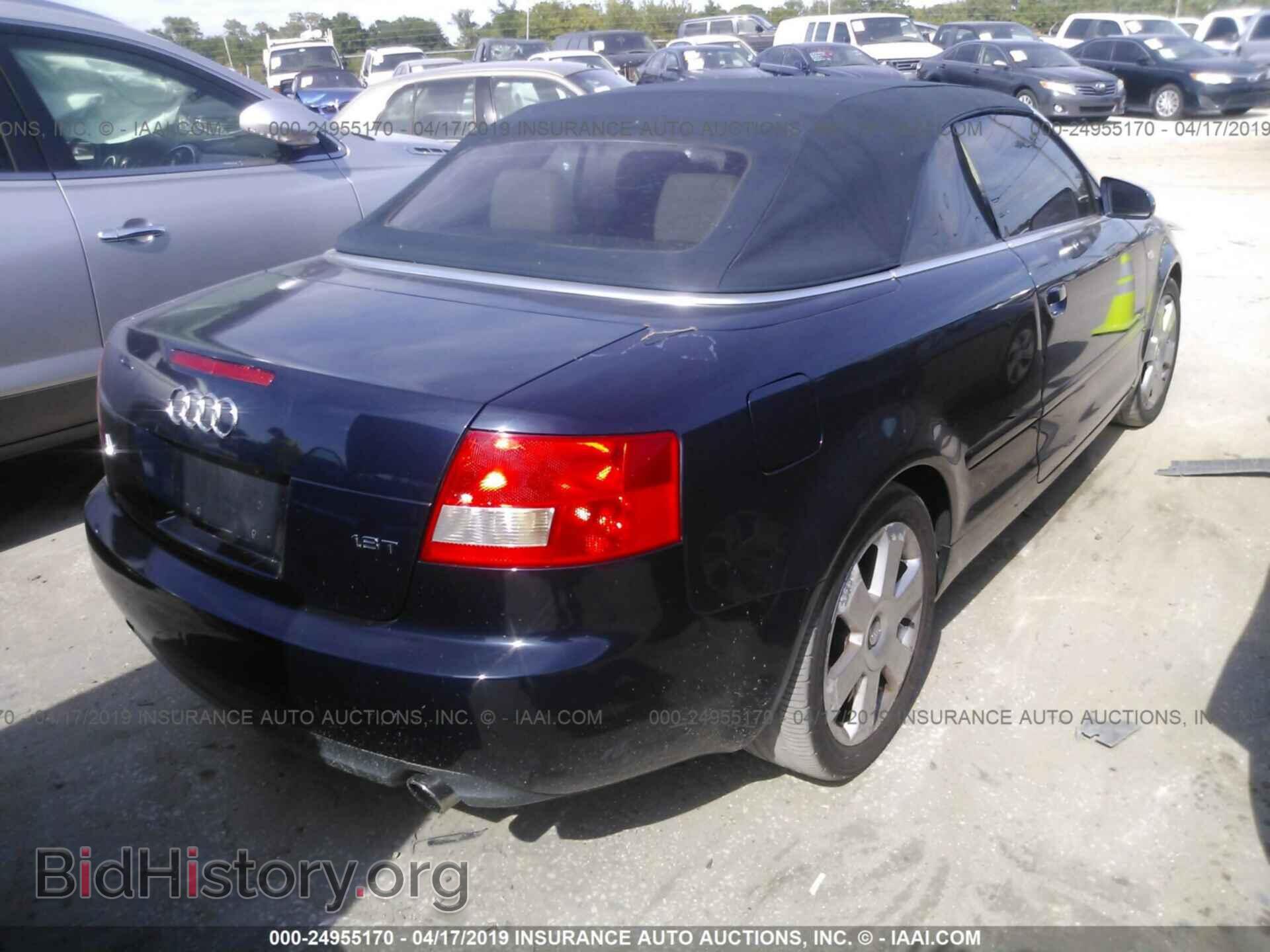 2005 AUDI A4 - VIN: WAUAC48H85K007283 - Фото 4