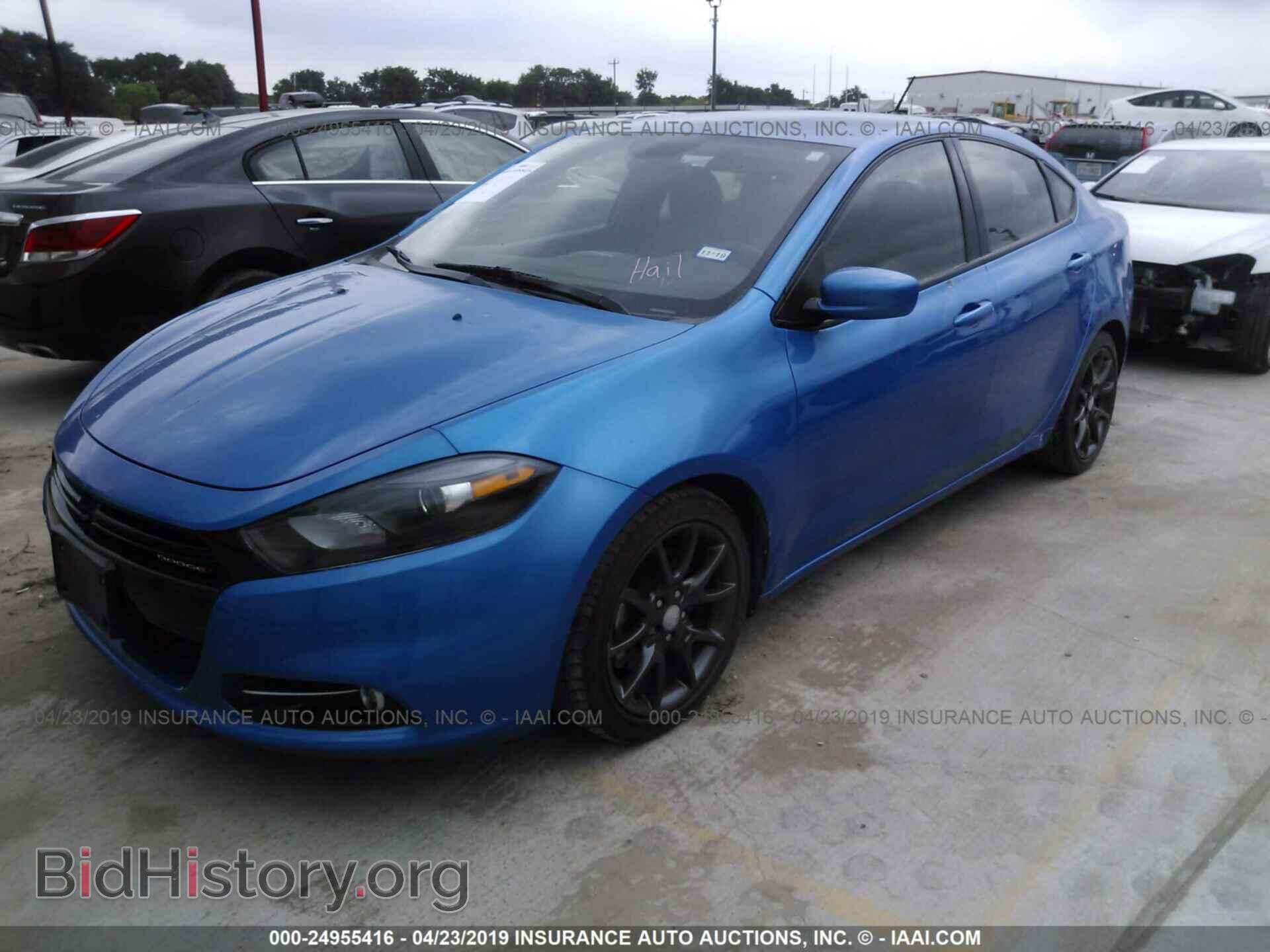 2015 DODGE DART - VIN: 1C3CDFBB7FD391463 - Фото 2
