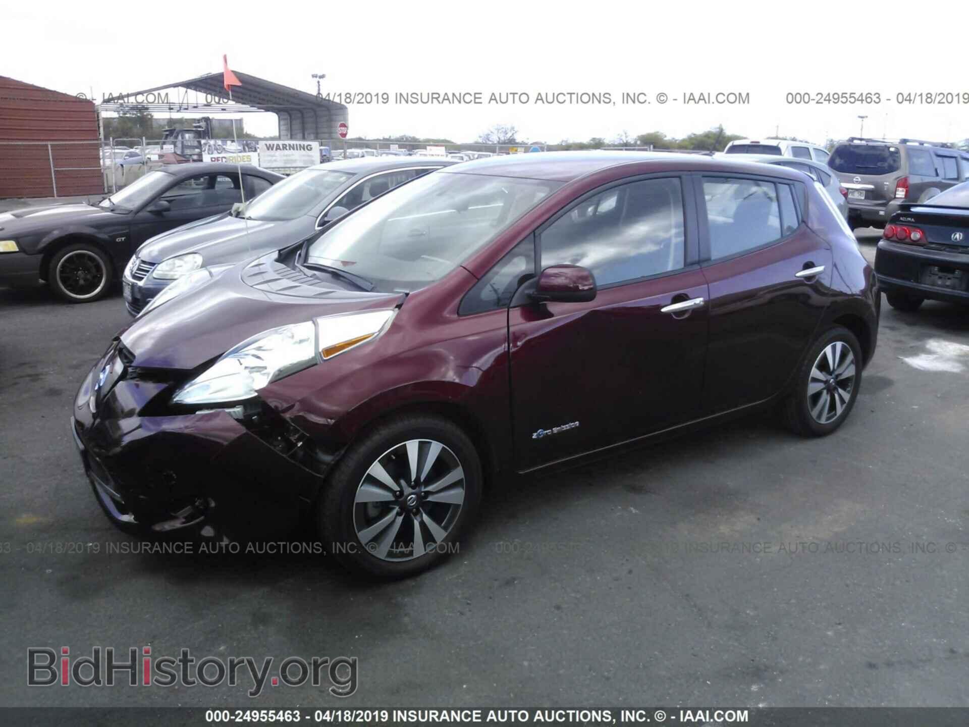 2017 NISSAN LEAF - VIN: 1N4BZ0CP5HC305162 - Фото 2