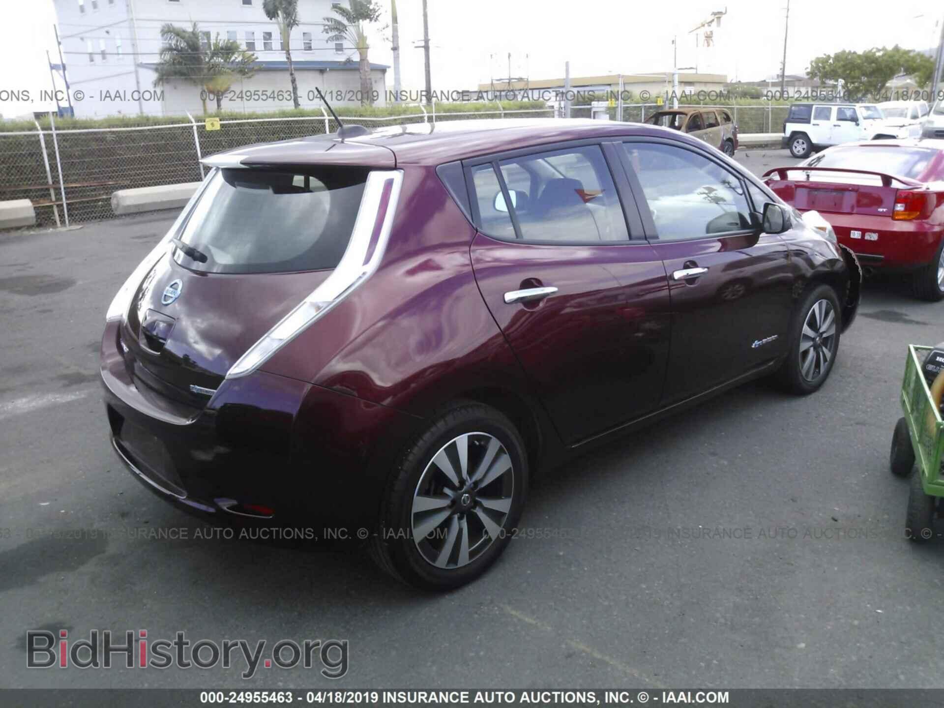 2017 NISSAN LEAF - VIN: 1N4BZ0CP5HC305162 - Фото 4