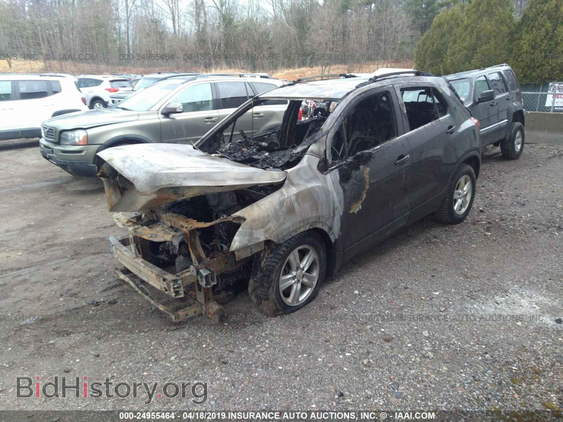 2015 CHEVROLET TRAX - VIN: KL7CJRSBXFB244357 - Фото 2