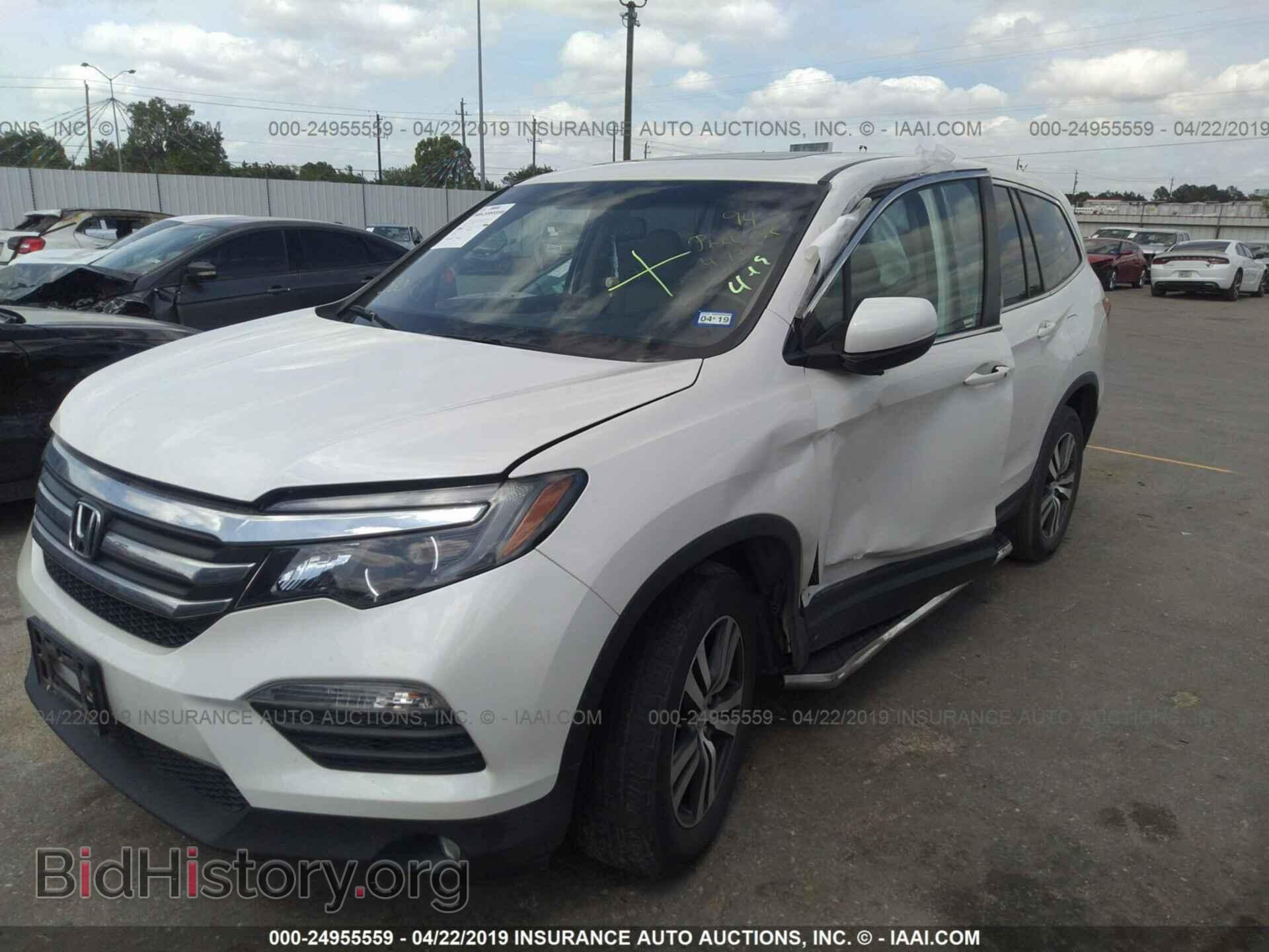 2016 HONDA PILOT - VIN: 5FNYF5H57GB037492 - Фото 2