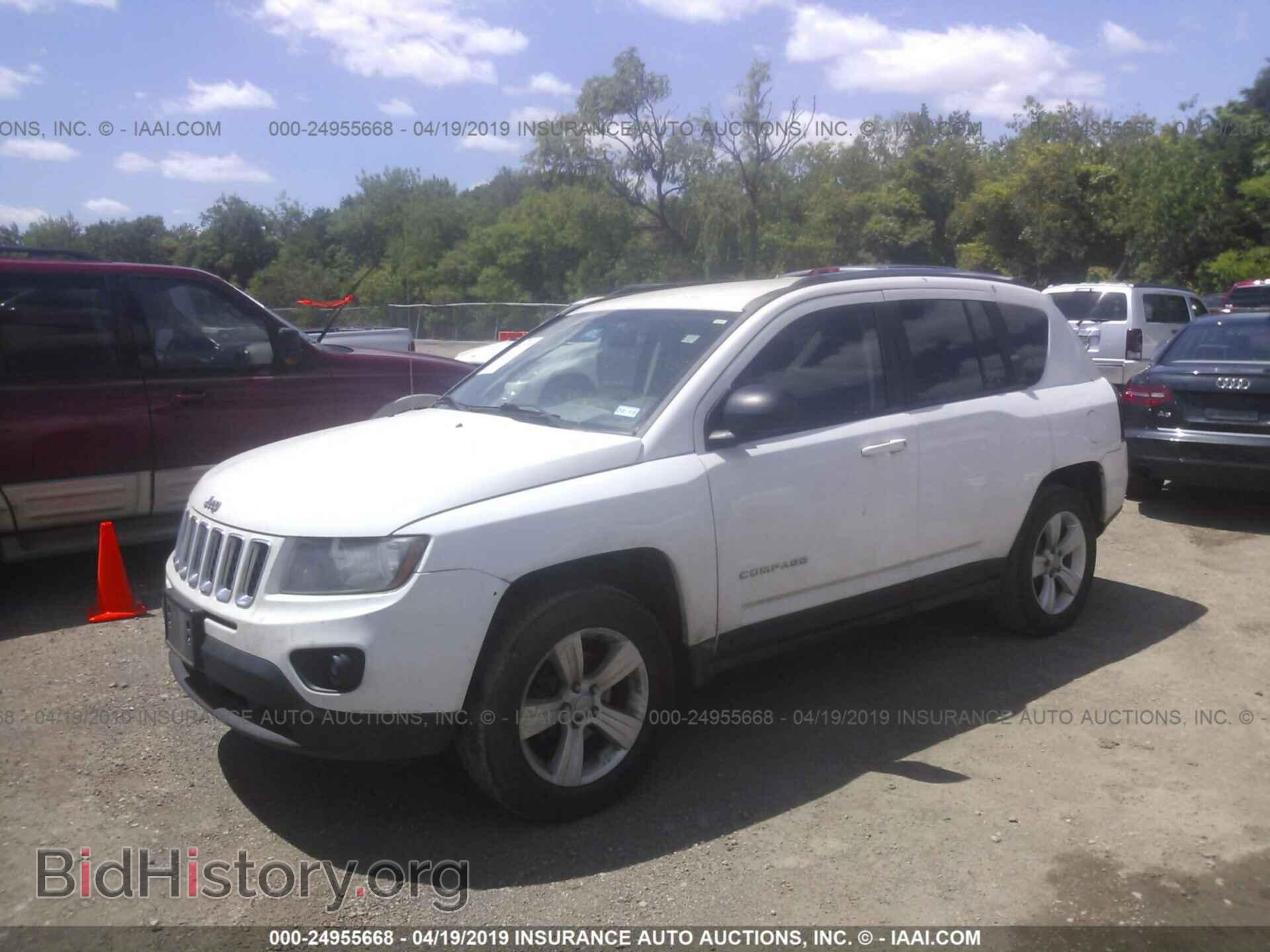 2014 JEEP COMPASS - VIN: 1C4NJCBB1ED505659 - Photo 2