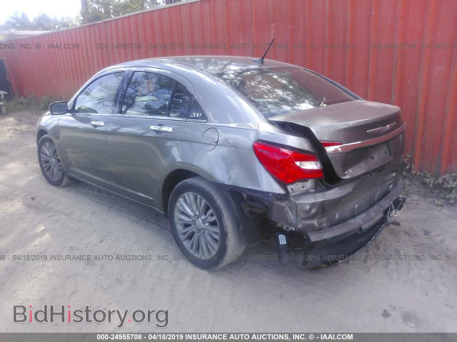 2012 CHRYSLER 200 - VIN: 1C3CCBCB2CN226808 - Фото 3