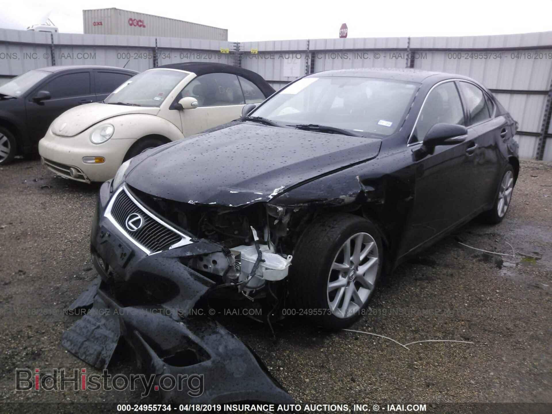 2011 LEXUS IS - VIN: JTHCF5C27B5045673 - Фото 2