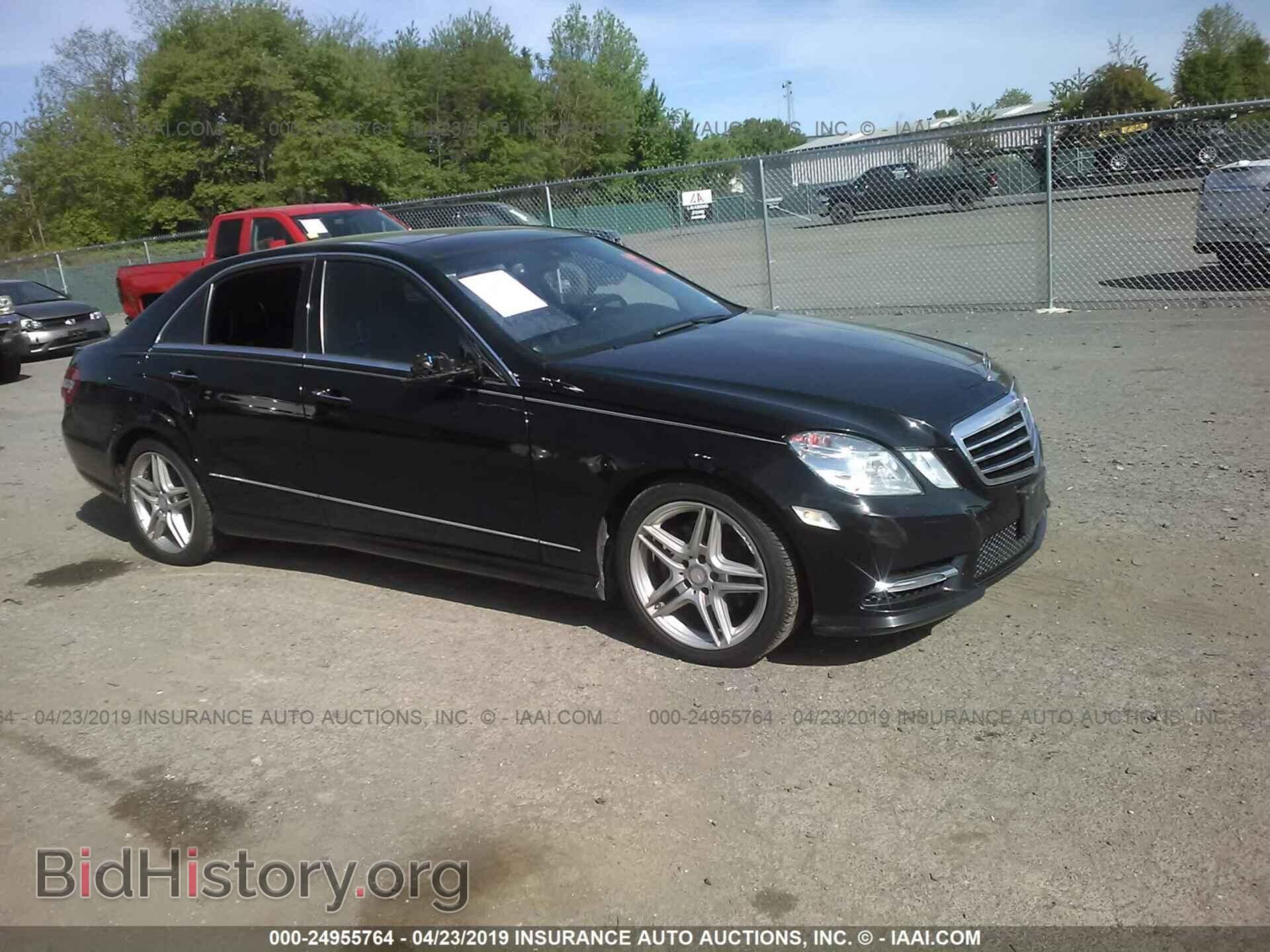 Photo WDDHF8JB7DA756625 - MERCEDES-BENZ E 2013