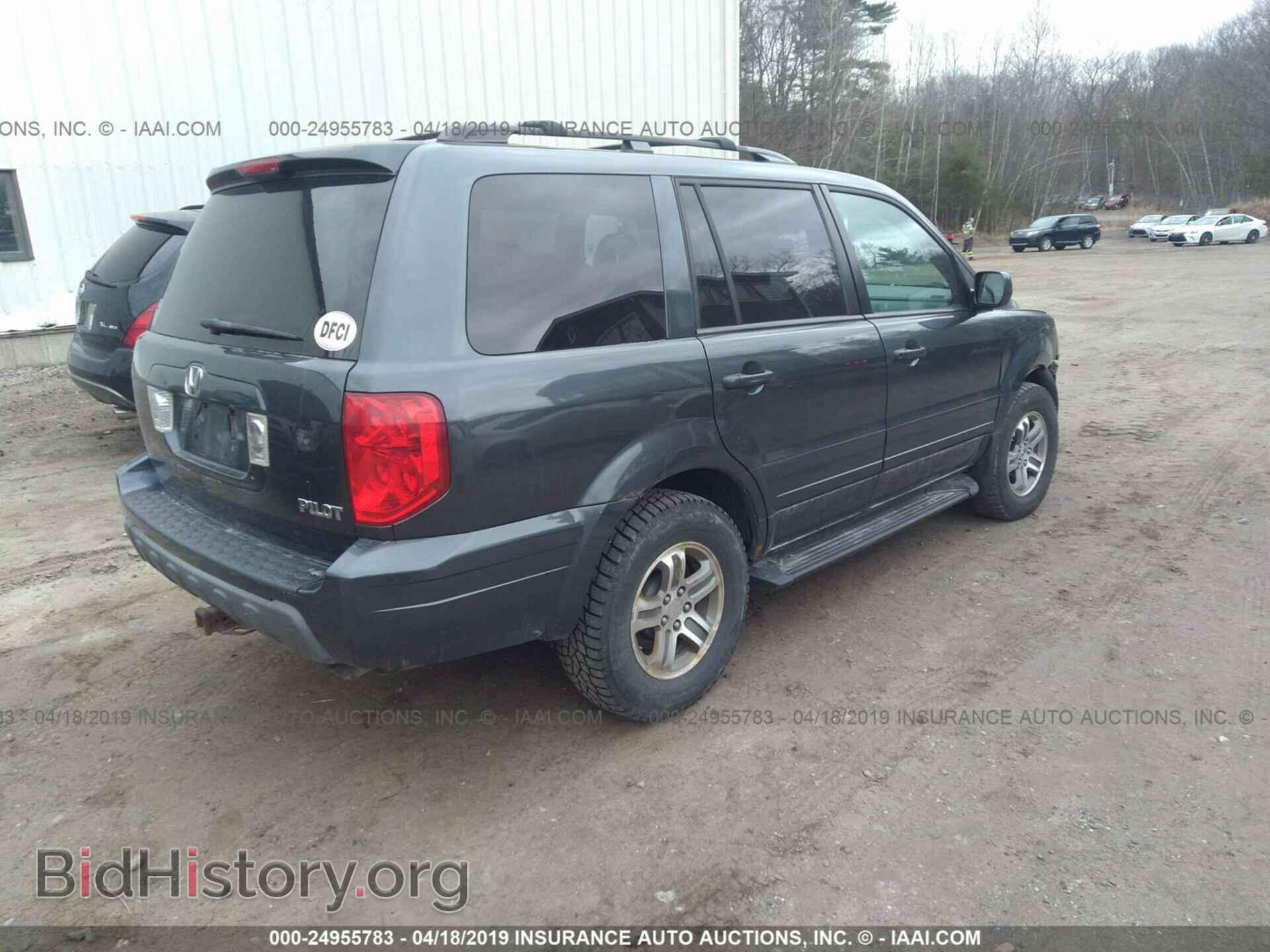 2005 HONDA PILOT - VIN: 5FNYF18555B053325 - Фото 4