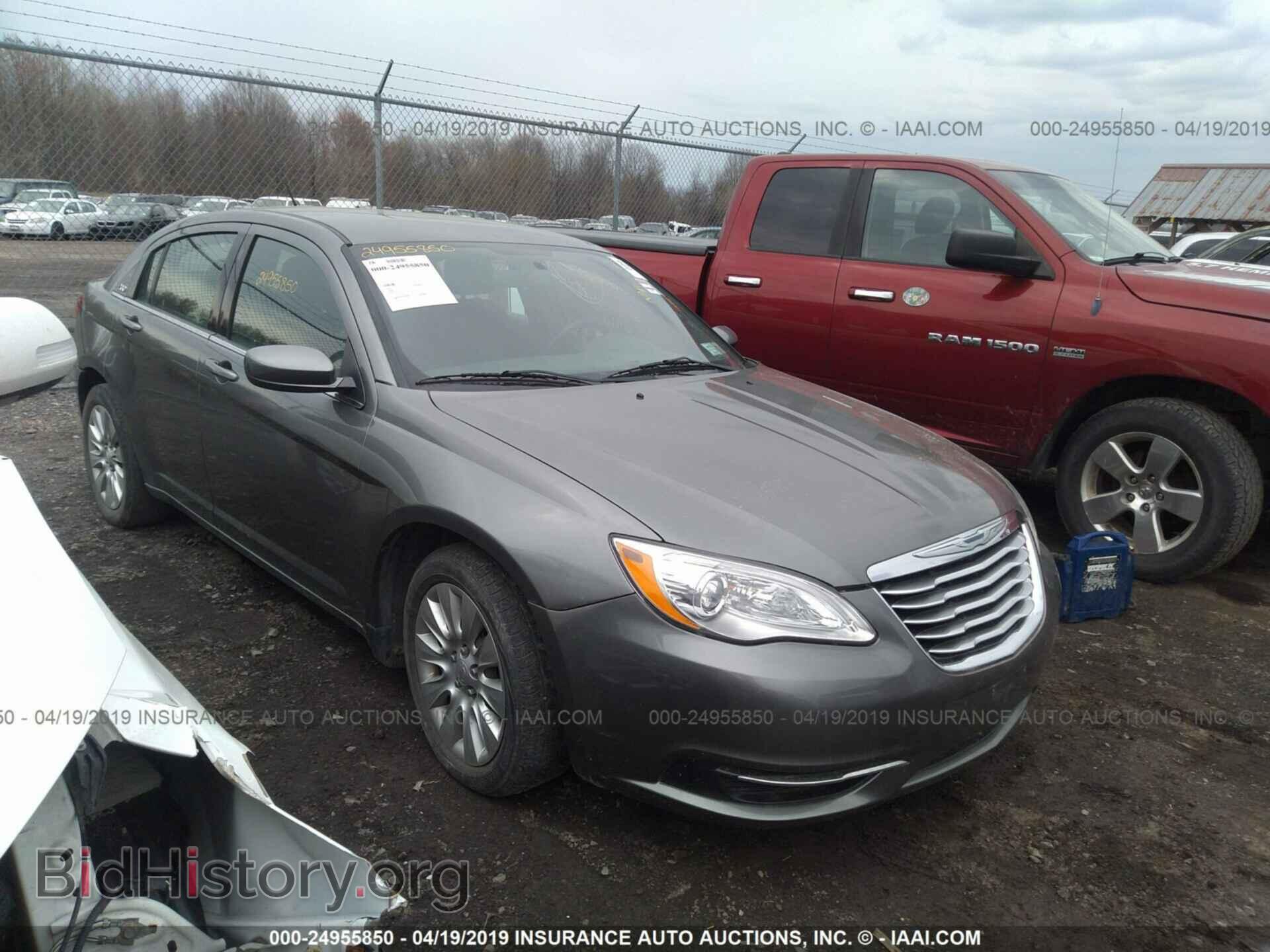 Фотография 1C3CCBAB7CN295643 - CHRYSLER 200 2012