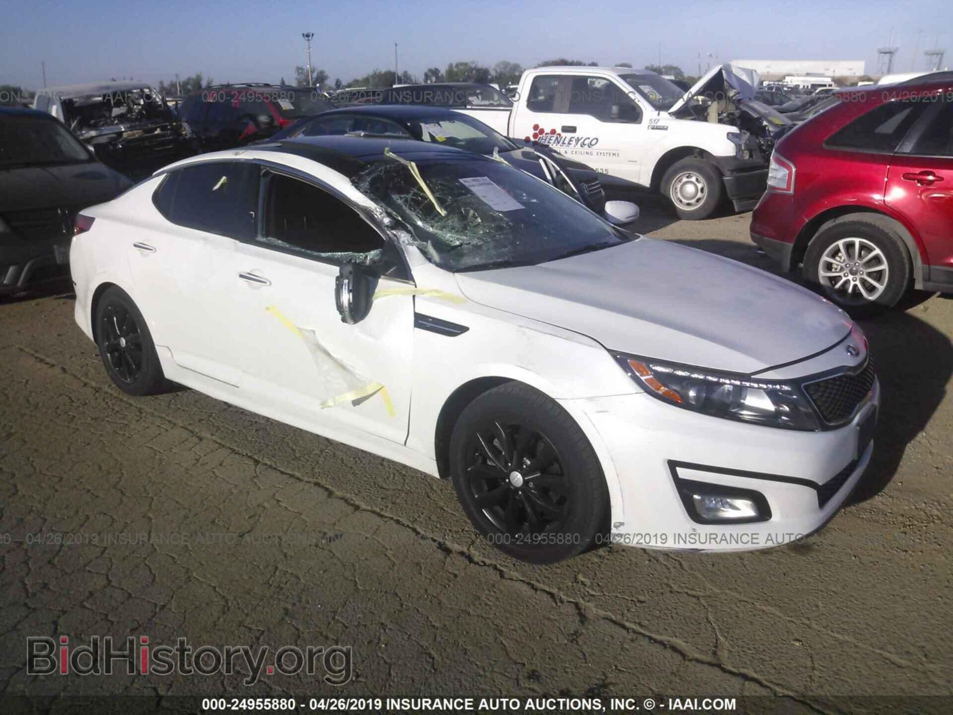 Фотография 5XXGN4A73FG511762 - KIA OPTIMA 2015