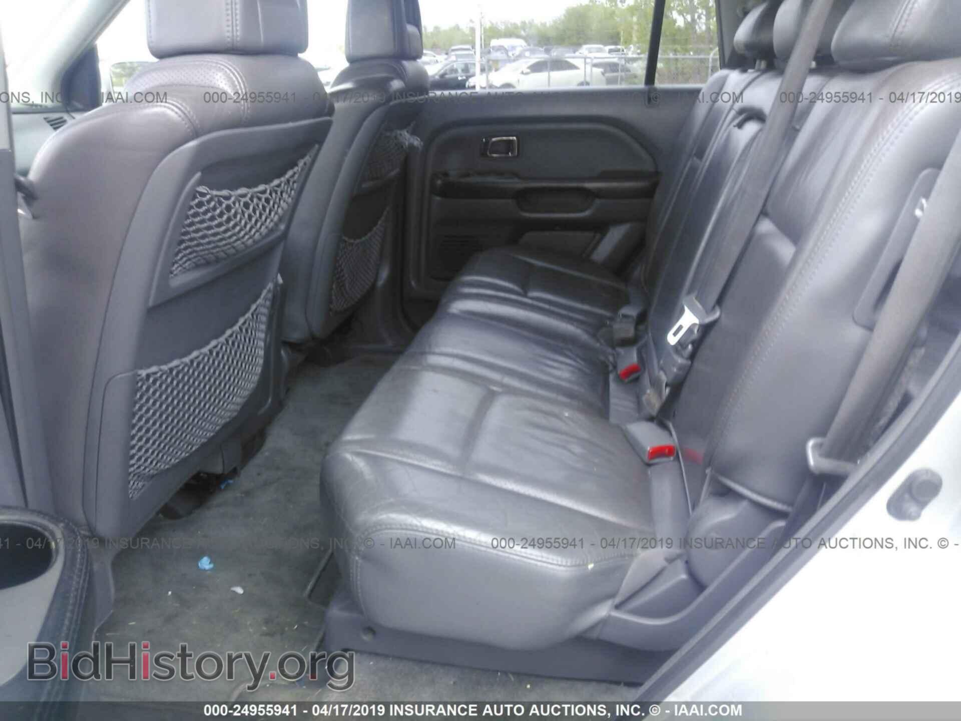 2005 HONDA PILOT - VIN: 2HKYF18625H503362 - Фото 8