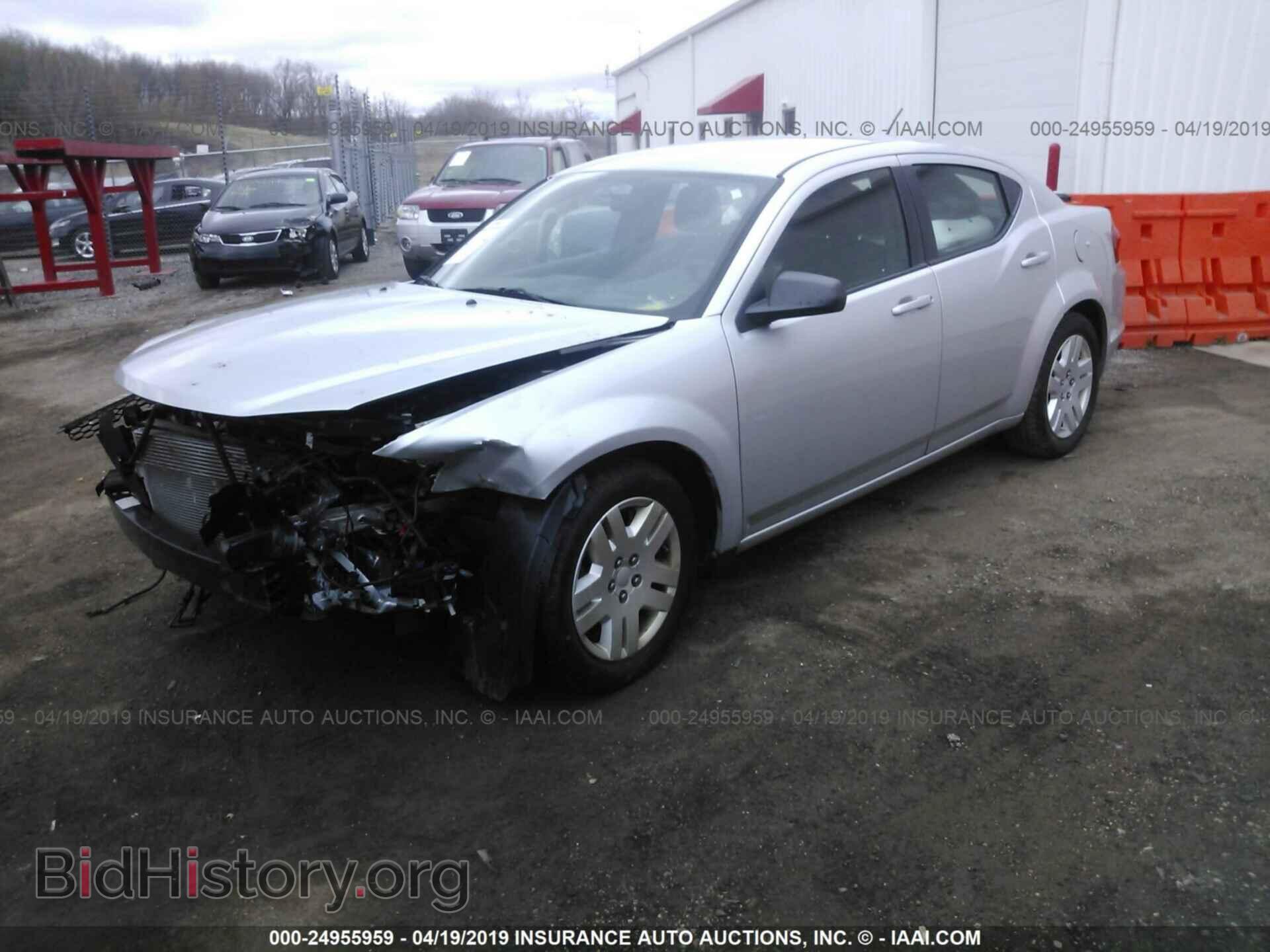 2012 DODGE AVENGER - VIN: 1C3CDZAB7CN136353 - Фото 2