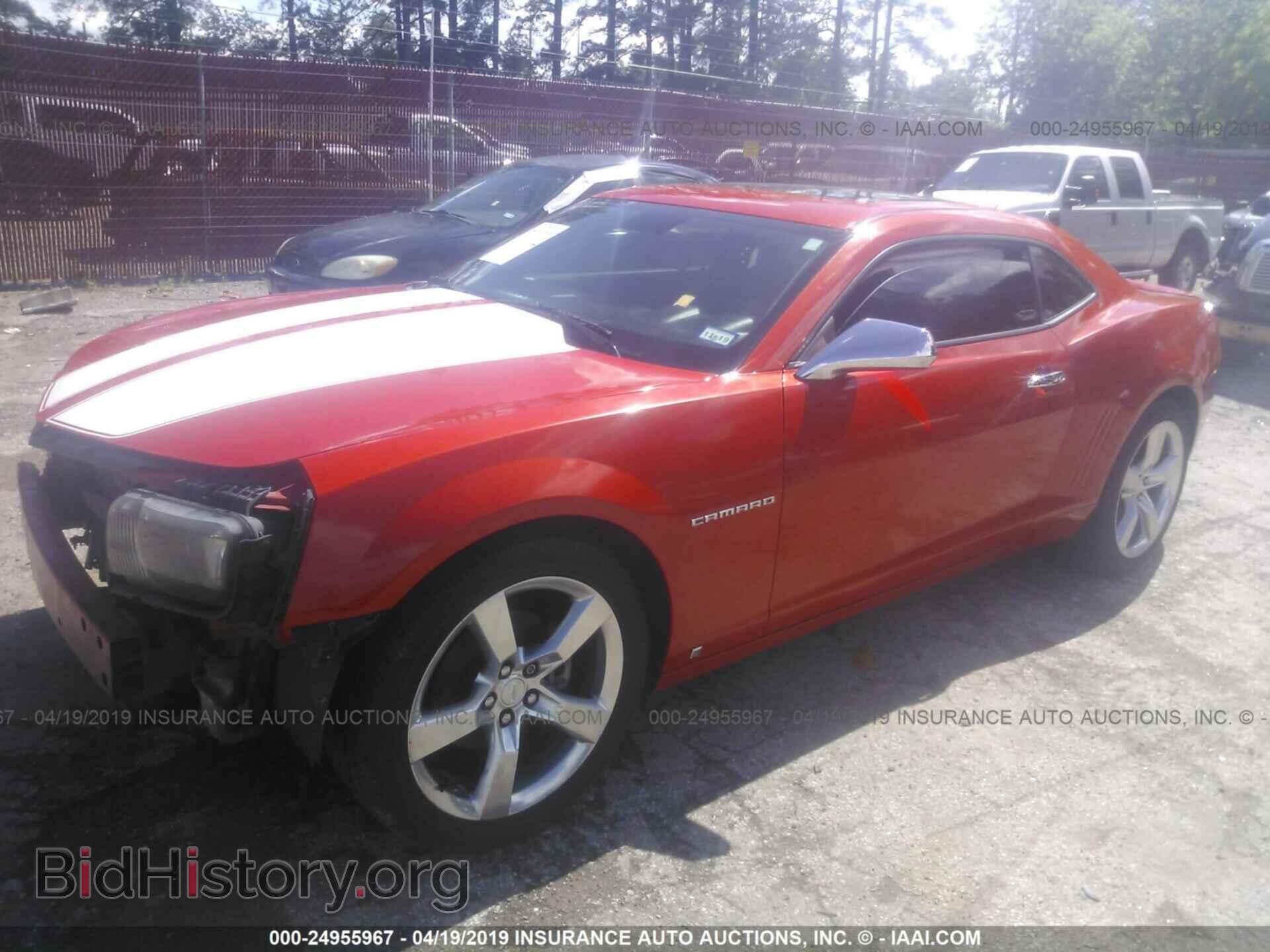 2010 CHEVROLET CAMARO - VIN: 2G1FB1EV1A9127418 - Фото 2