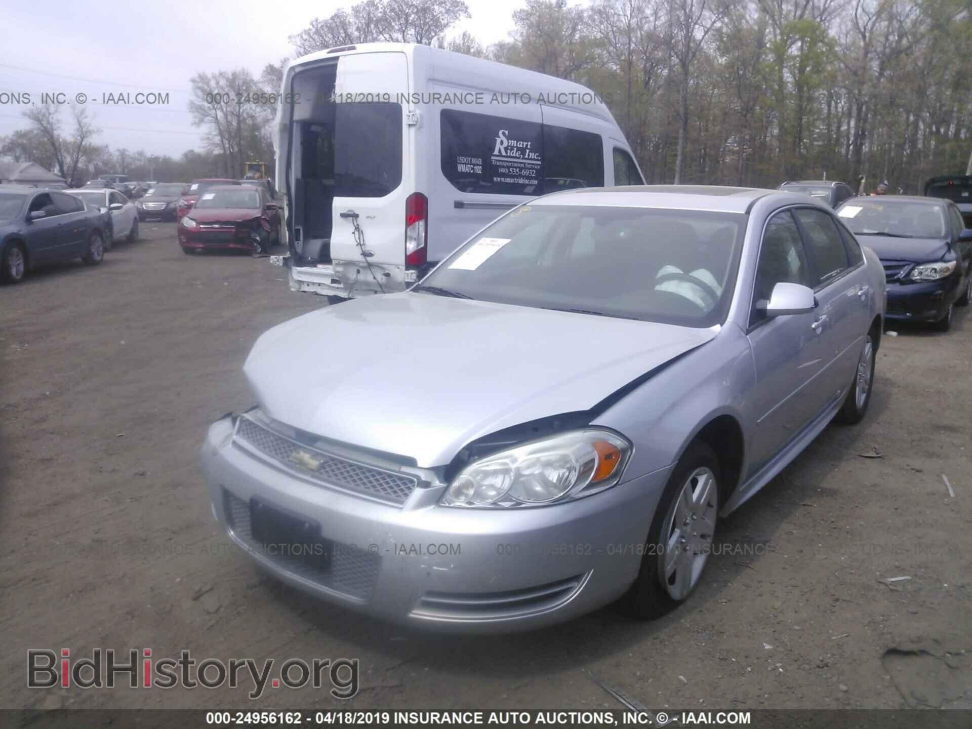 2012 CHEVROLET IMPALA - VIN: 2G1WG5E33C1330674 - Фото 2