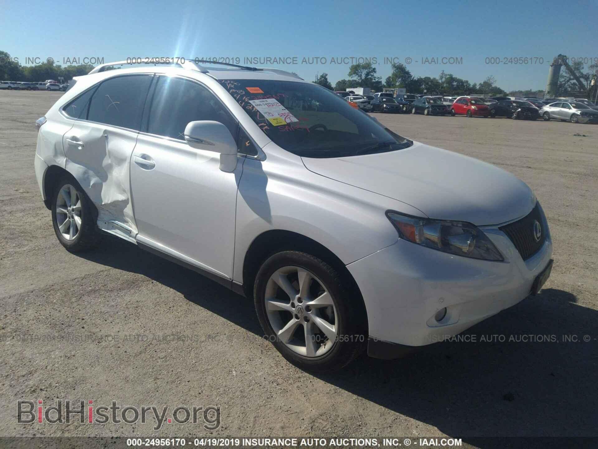 Photo 2T2ZK1BA9CC066386 - LEXUS RX 2012