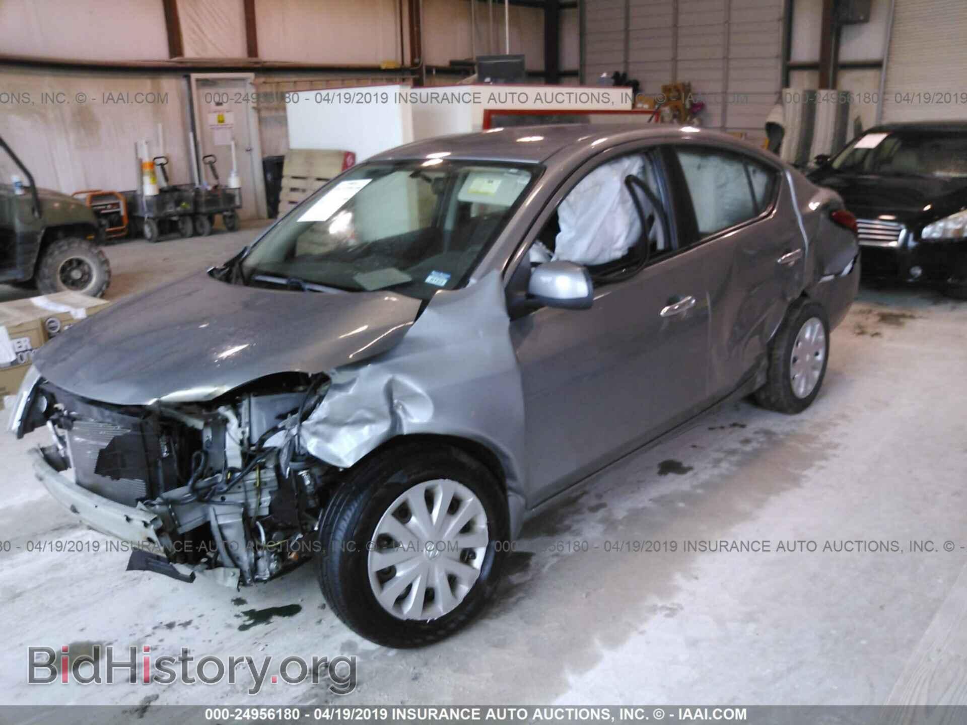 2012 NISSAN VERSA - VIN: 3N1CN7AP3CL855157 - Фото 2