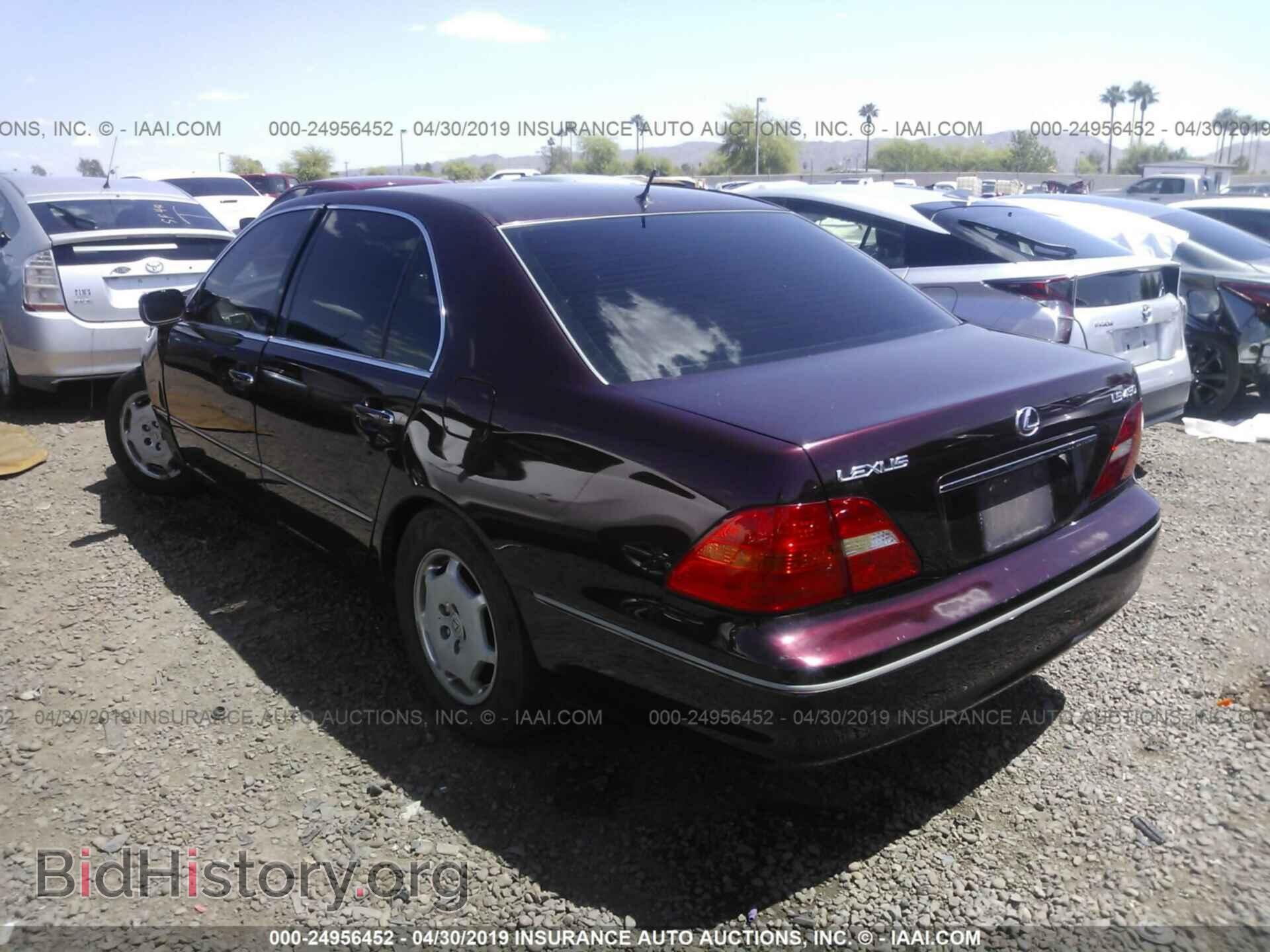 2002 LEXUS LS - VIN: JTHBN30F820055376 - Фото 3