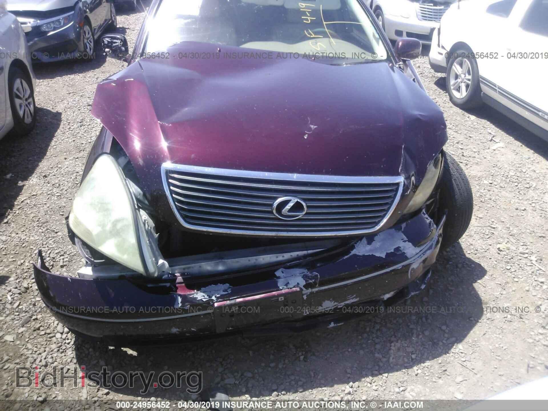2002 LEXUS LS - VIN: JTHBN30F820055376 - Фото 6