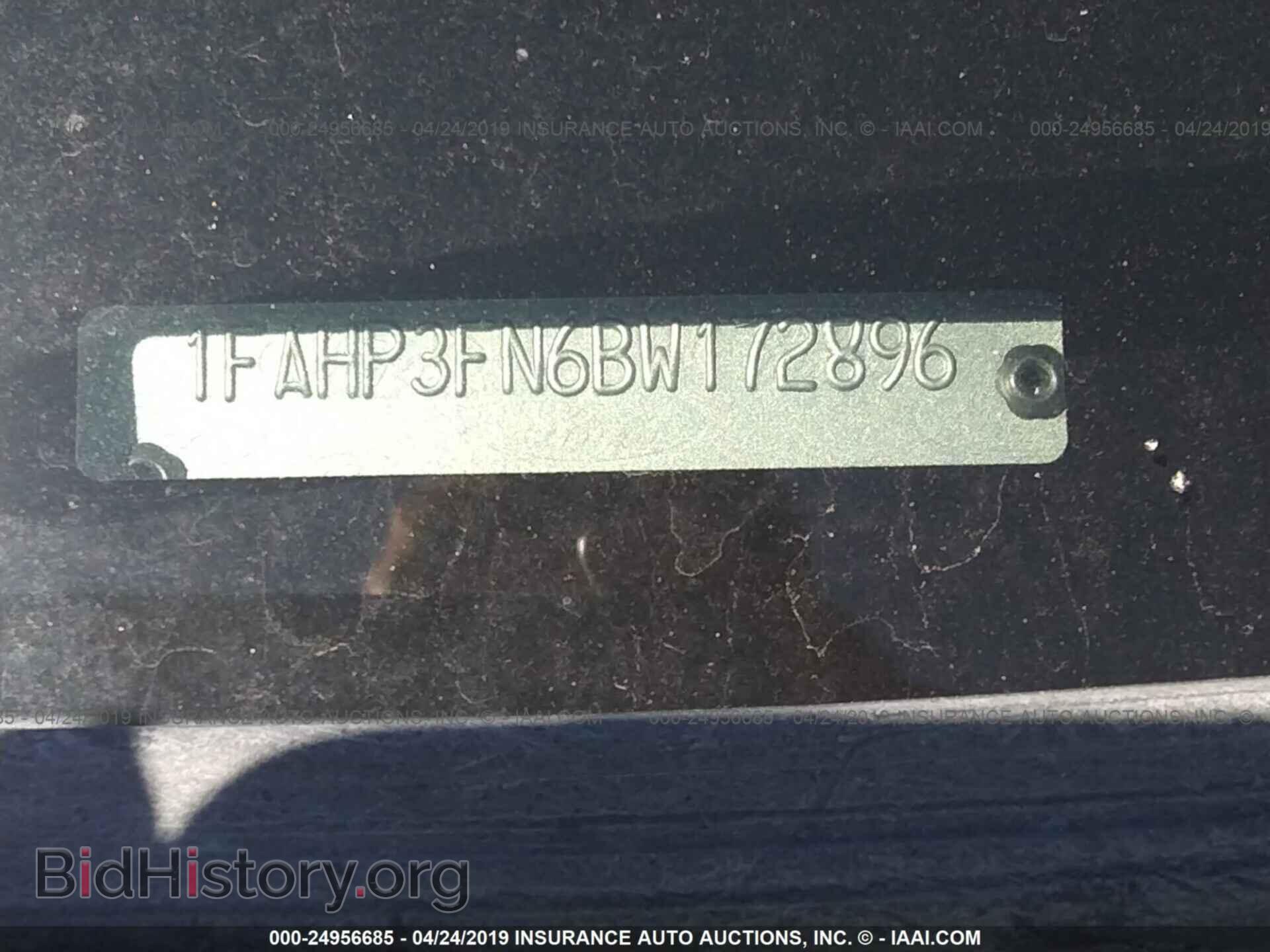 2011 FORD FOCUS - VIN: 1FAHP3FN6BW172896 - Фото 9