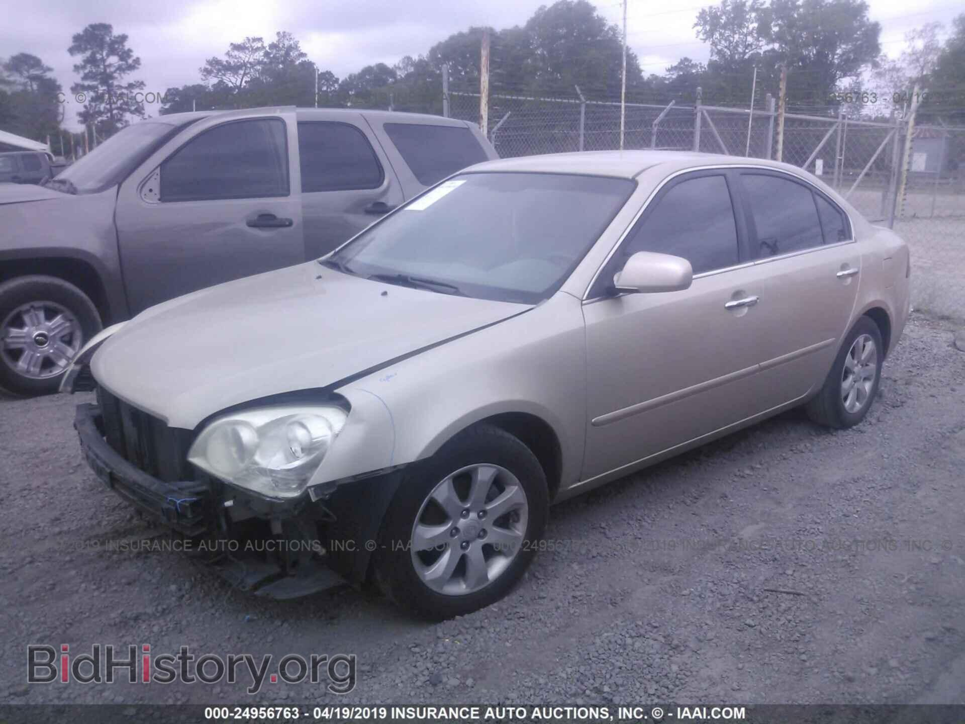 2008 KIA OPTIMA - VIN: KNAGE124885242892 - Фото 2