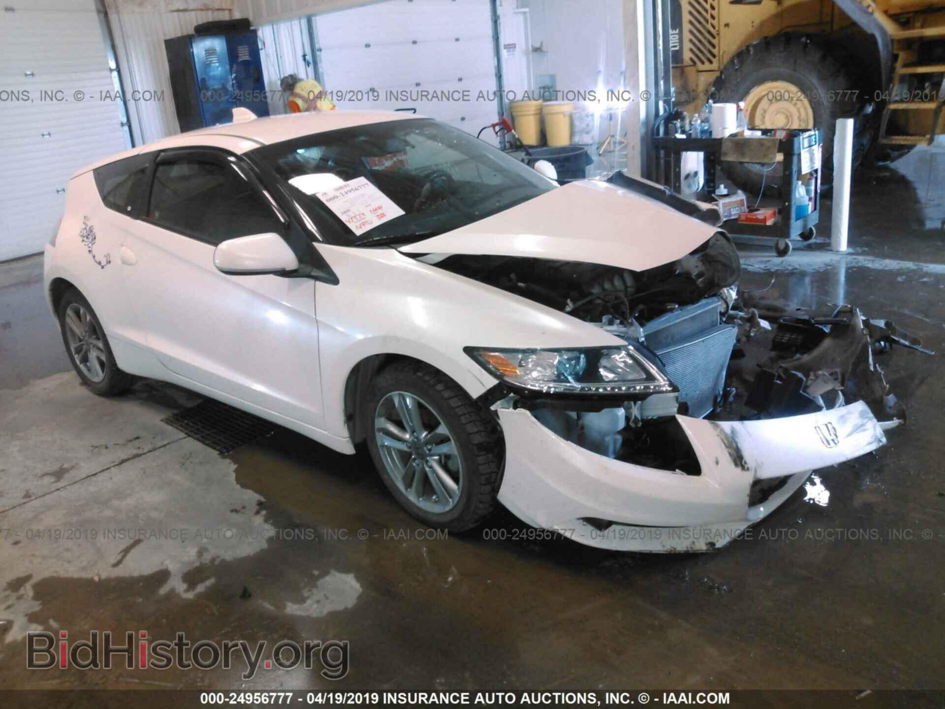 Photo JHMZF1D69DS000775 - HONDA CR-Z 2013