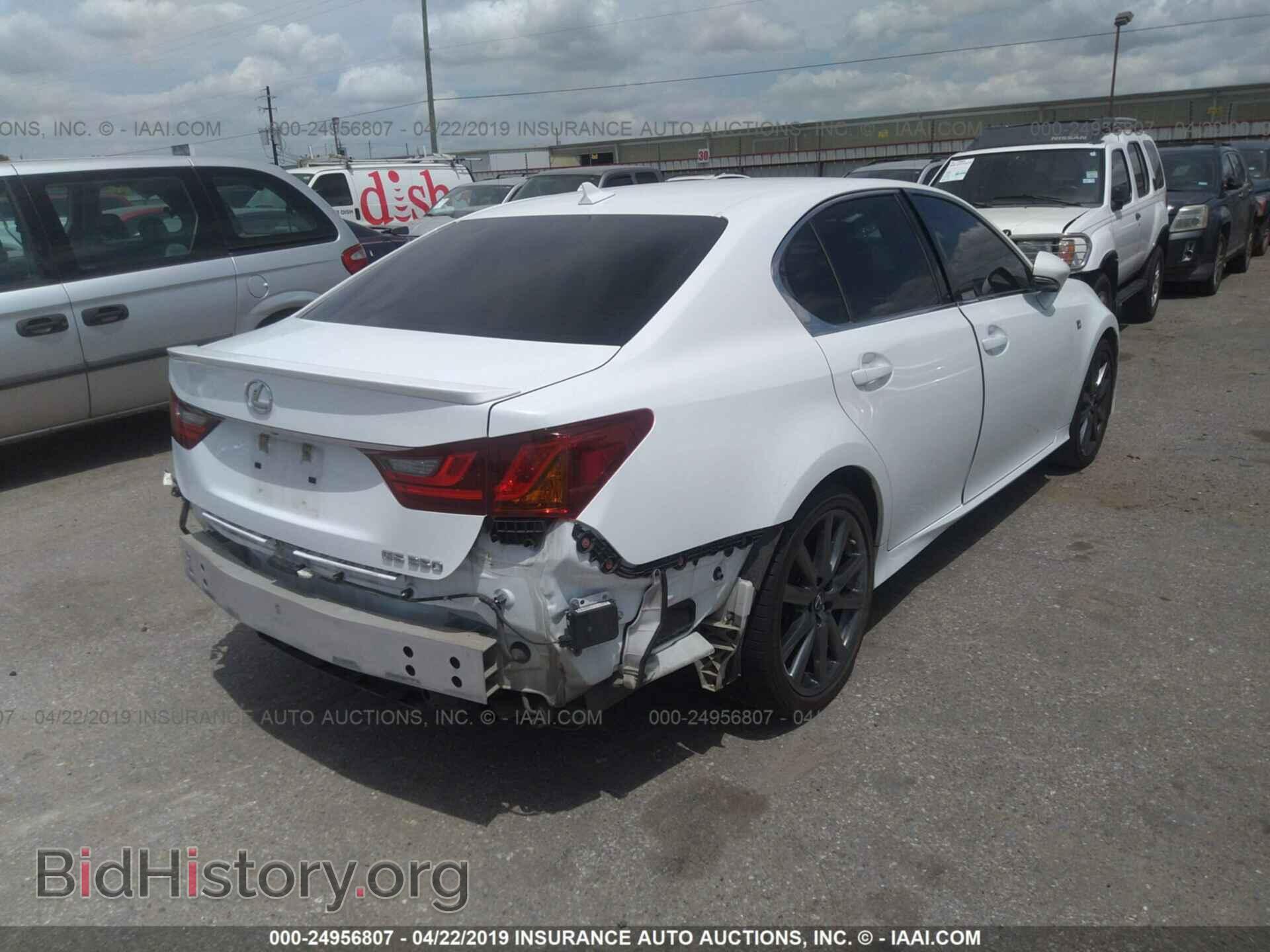 2014 LEXUS GS - VIN: JTHBE1BL2E5043691 - Фото 4