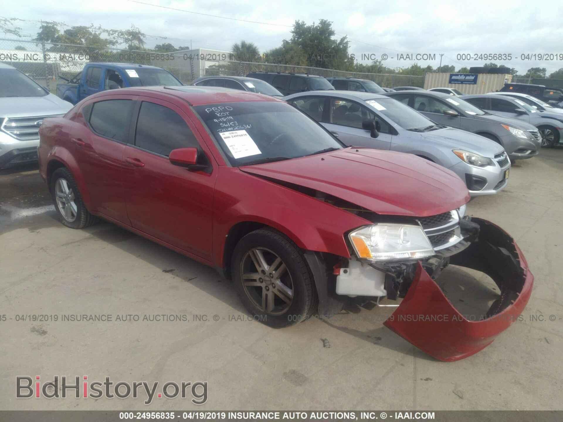 Фотография 1B3BD1FB3BN526481 - DODGE AVENGER 2011