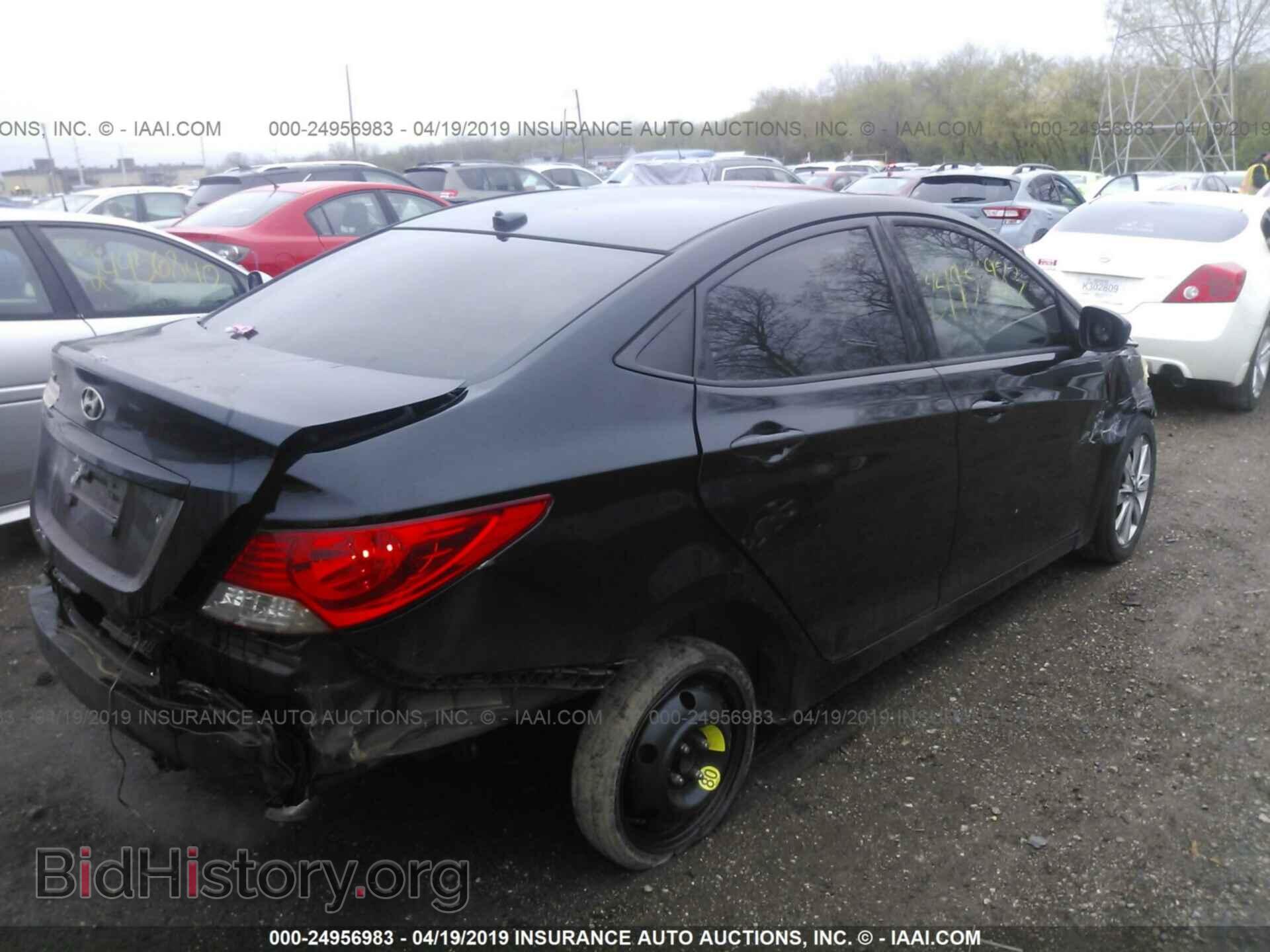 2012 HYUNDAI ACCENT - VIN: KMHCU4AE8CU070227 - Фото 4