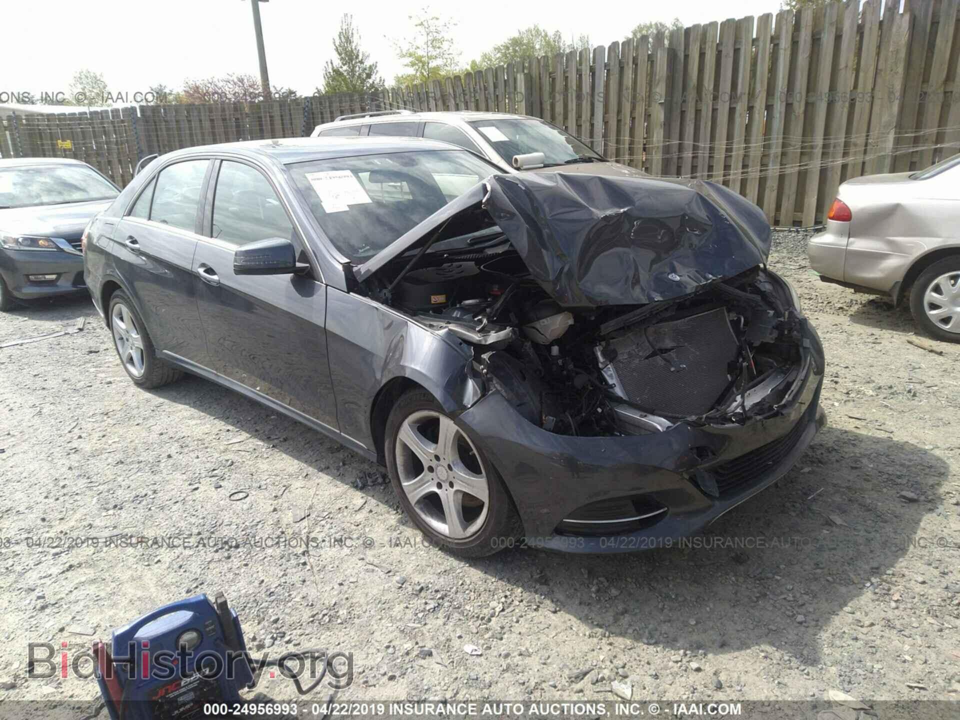 Photo WDDHF8JB1EB064260 - MERCEDES-BENZ E 2014
