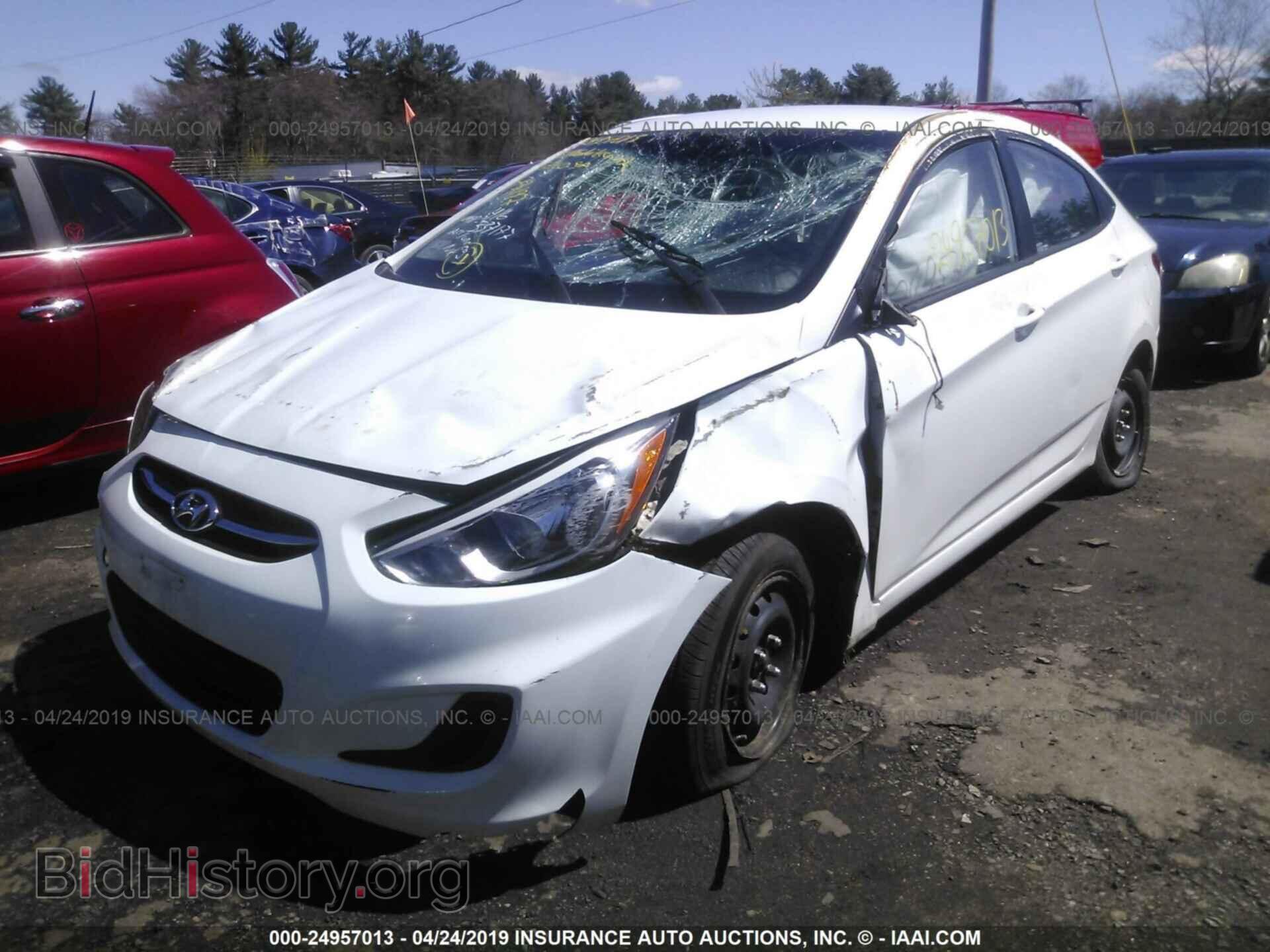 2015 HYUNDAI ACCENT - VIN: KMHCT4AE3FU895650 - Фото 2