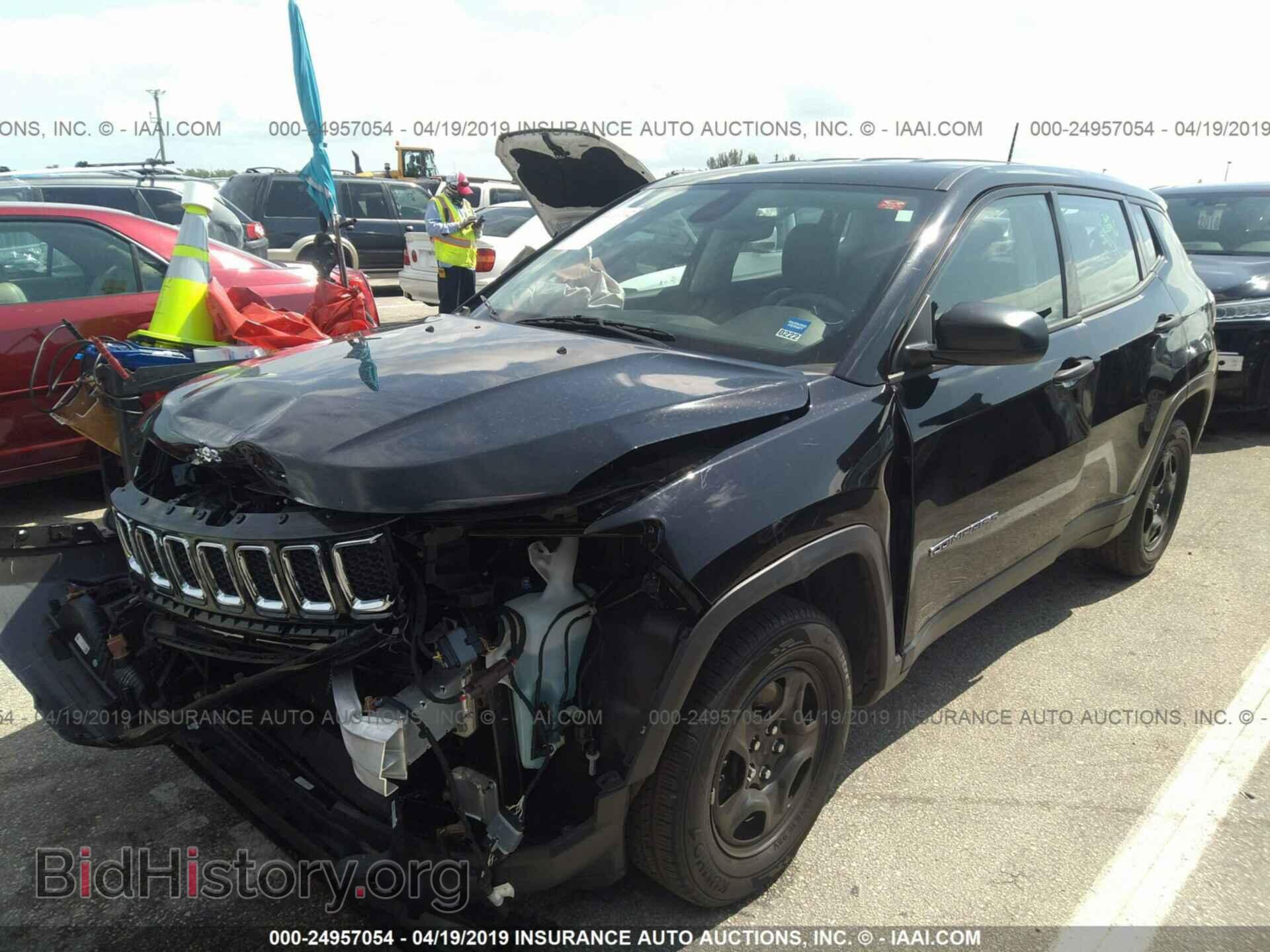 2017 JEEP COMPASS - VIN: 3C4NJCAB5HT669237 - Фото 2