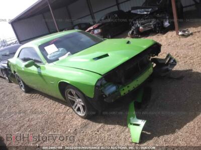 2017 Dodge CHALLENGER R/T, green — VIN 2C3CDZBT3HH578652, IAAI