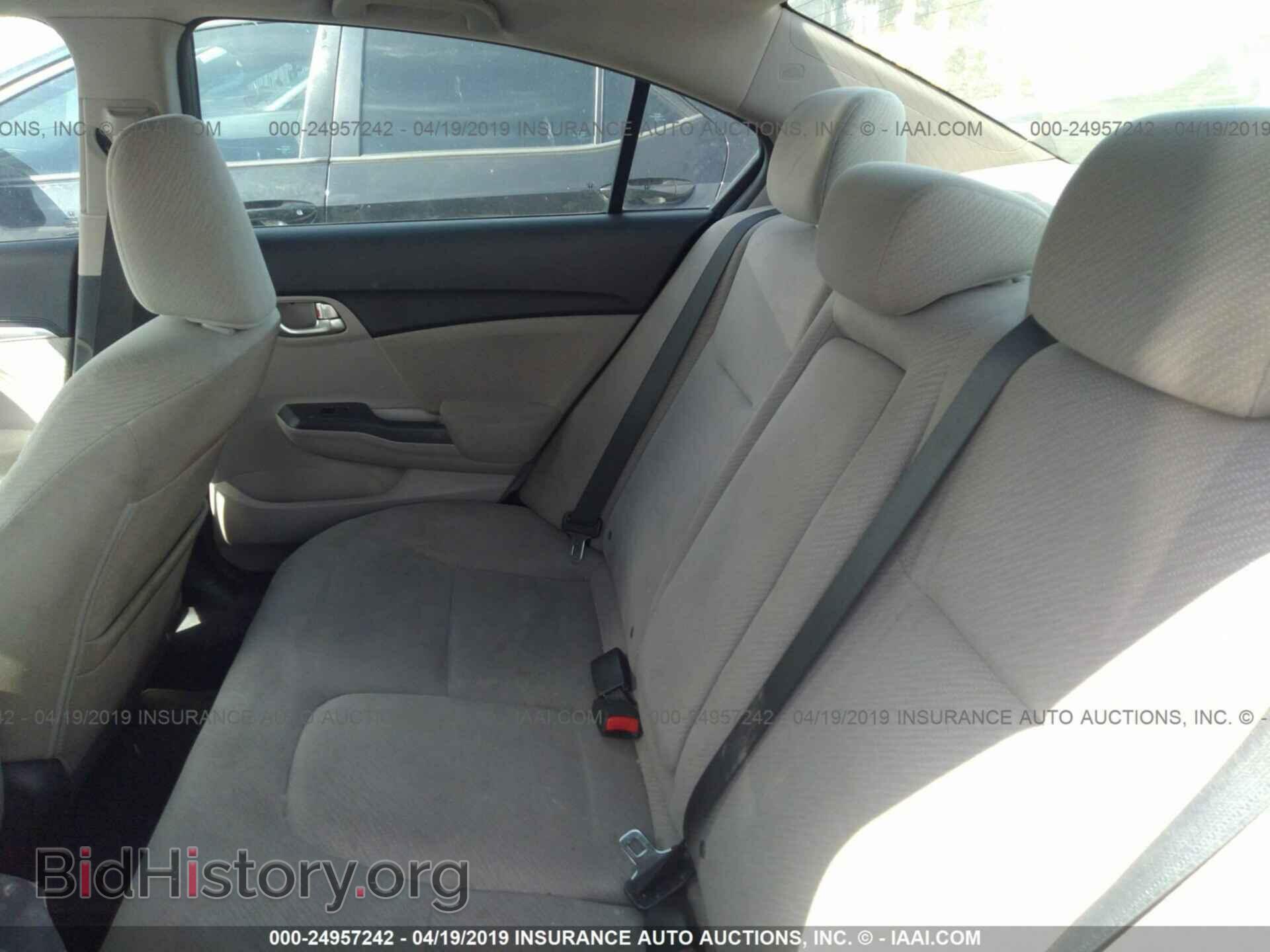 2013 HONDA CIVIC - VIN: 19XFB2F80DE234780 - Фото 8