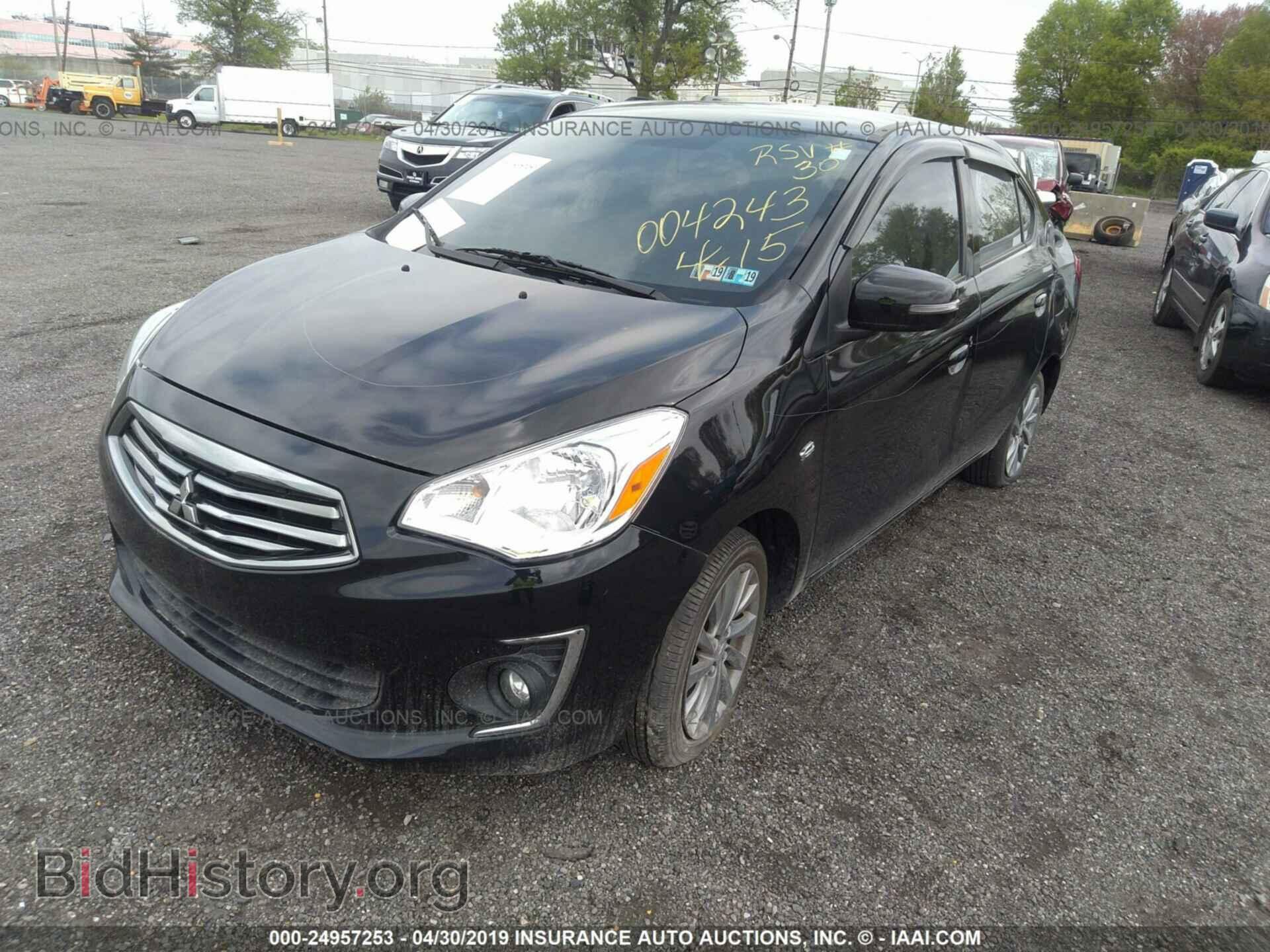 2017 MITSUBISHI MIRAGE - VIN: ML32F4FJ2HH004243 - Фото 2