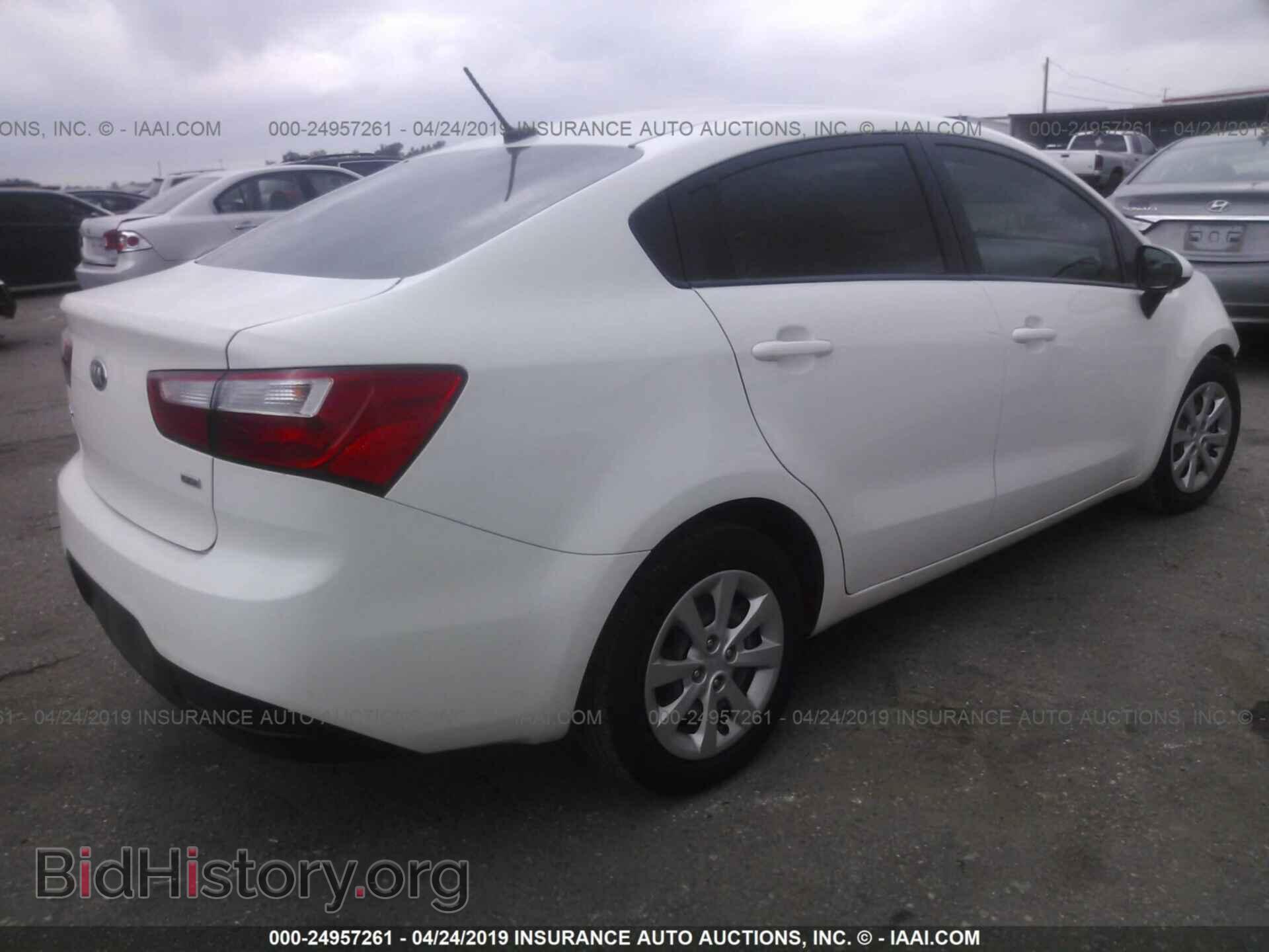 2014 KIA RIO - VIN: KNADM4A30E6395482 - Фото 4