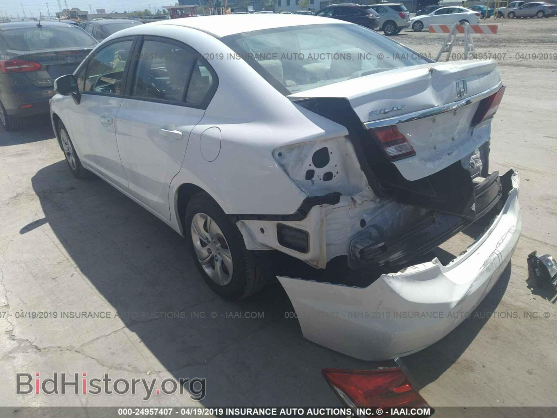 2013 HONDA CIVIC - VIN: 19XFB2F52DE225469 - Photo 3