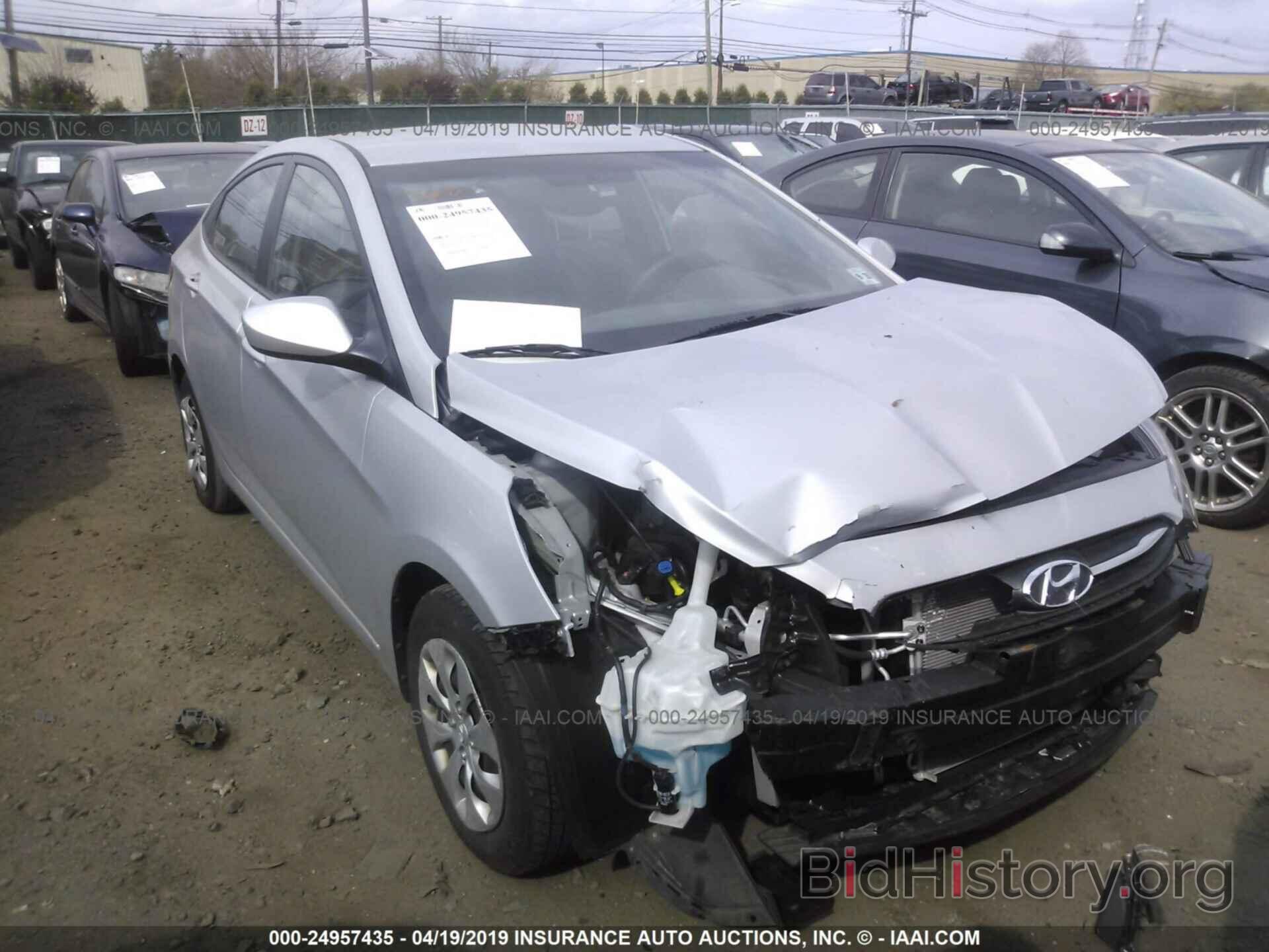 Photo KMHCT4AE1GU976406 - HYUNDAI ACCENT 2016