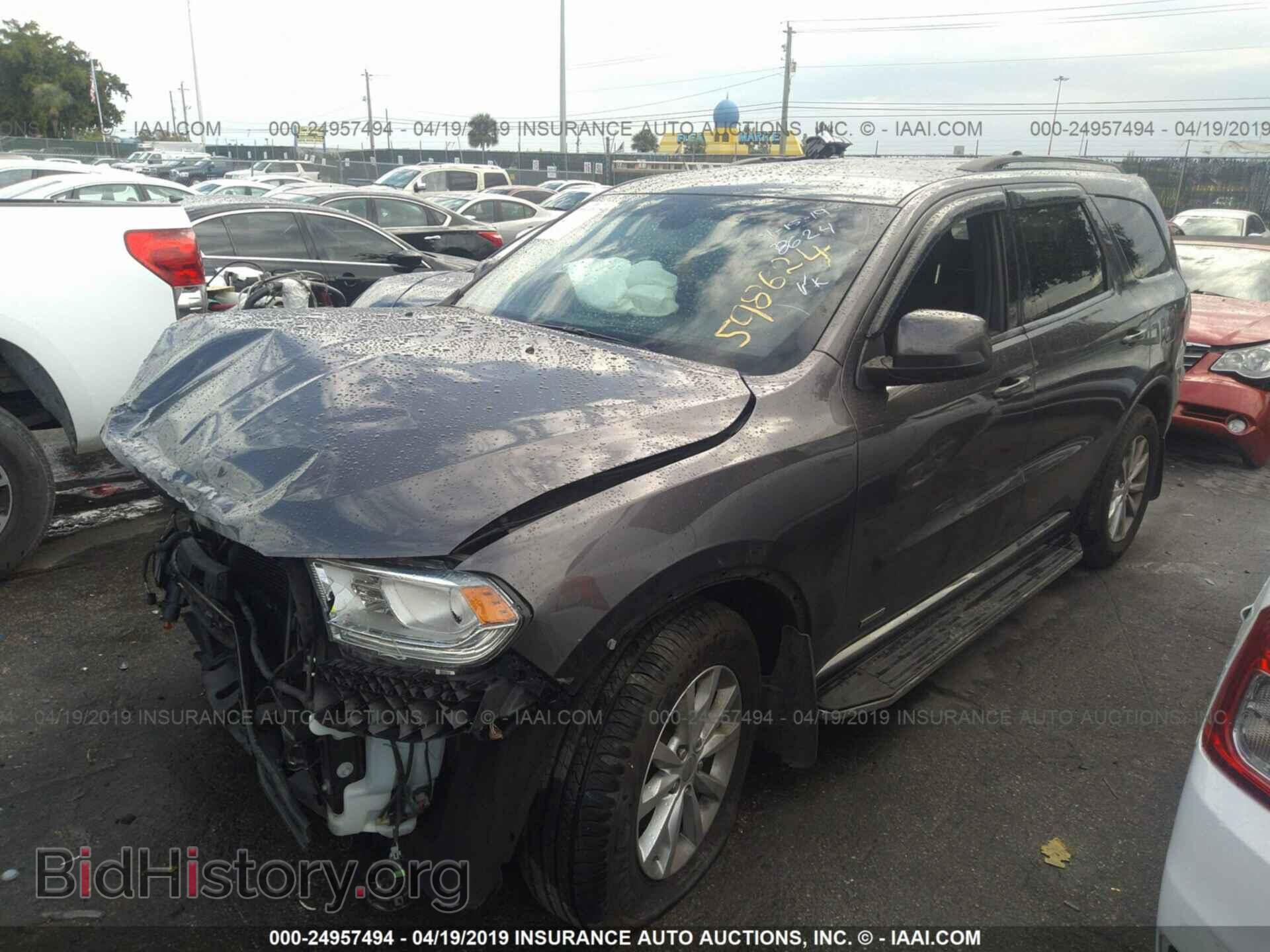 2014 DODGE DURANGO - VIN: 1C4RDHAG6EC598624 - Фото 2